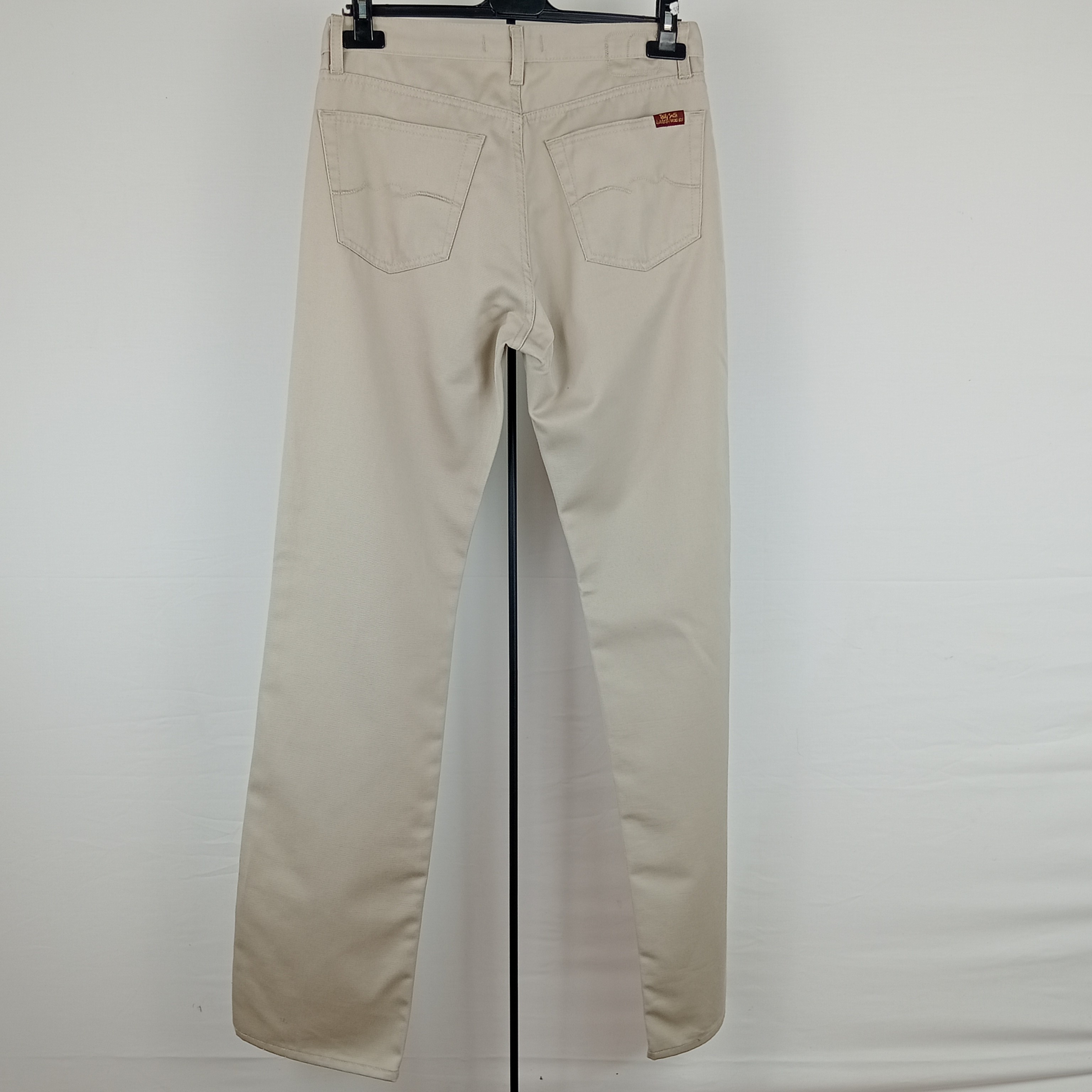 Jean homme de la marque Teddy Smith coupe longue de couleur jaune chamois taille M (38) - Photo 1