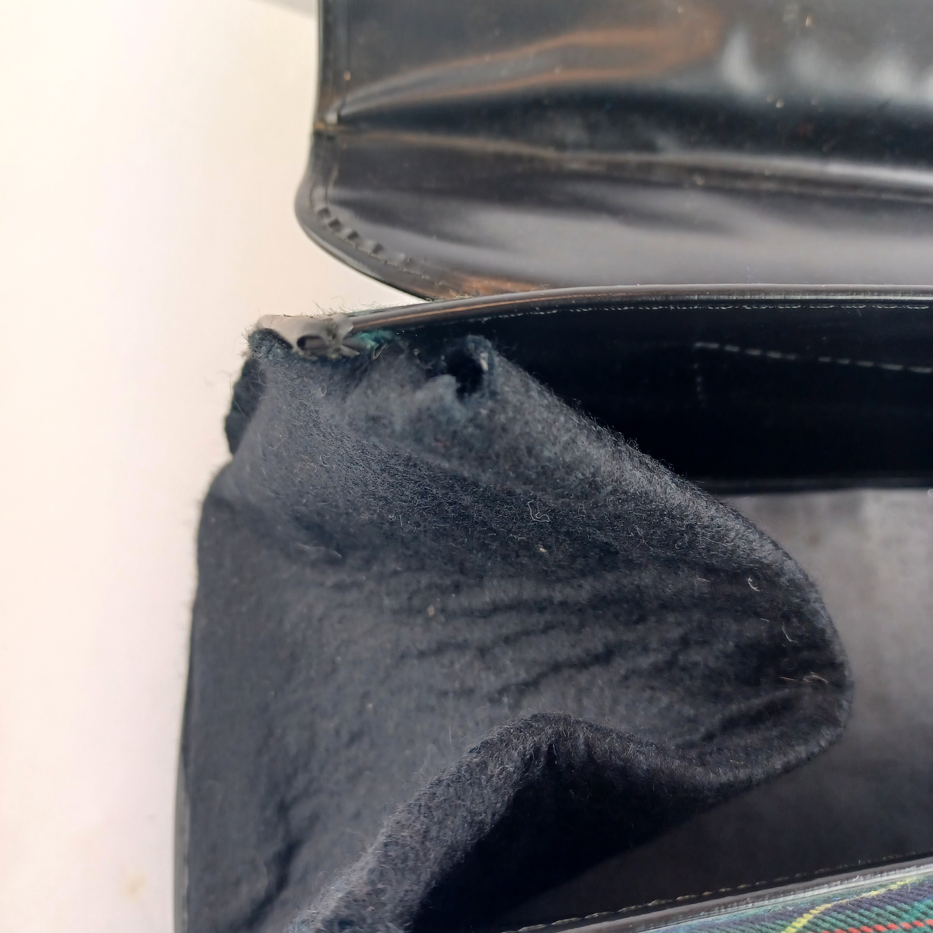 Sac à tricot avec poche pour grande aiguille à tricoter  - Vue 6 - 