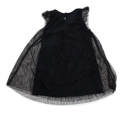 Robe noire avec fibre métallique - Fille - H&M - Taille 6 ans - Photo 1