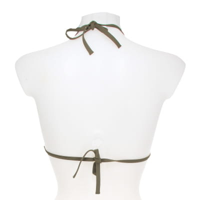 Haut de maillot de bain kaki à imprimés - Femme - Decathlon Creation - Taille 38 - Photo 1