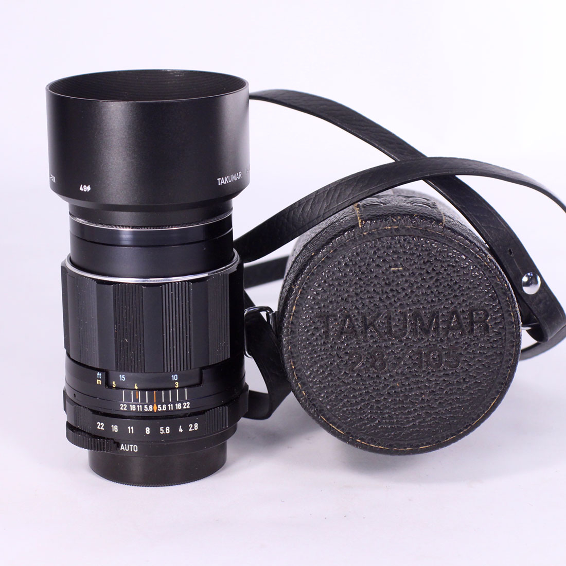 Objectif ASAHI Takumar 105mm f1:2.8 SMC très bon état - Photo 0