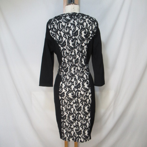 RF123 - Robe à manches 3/4 - Tanaïs - Taille 42 Bon état - Vue 2 - 