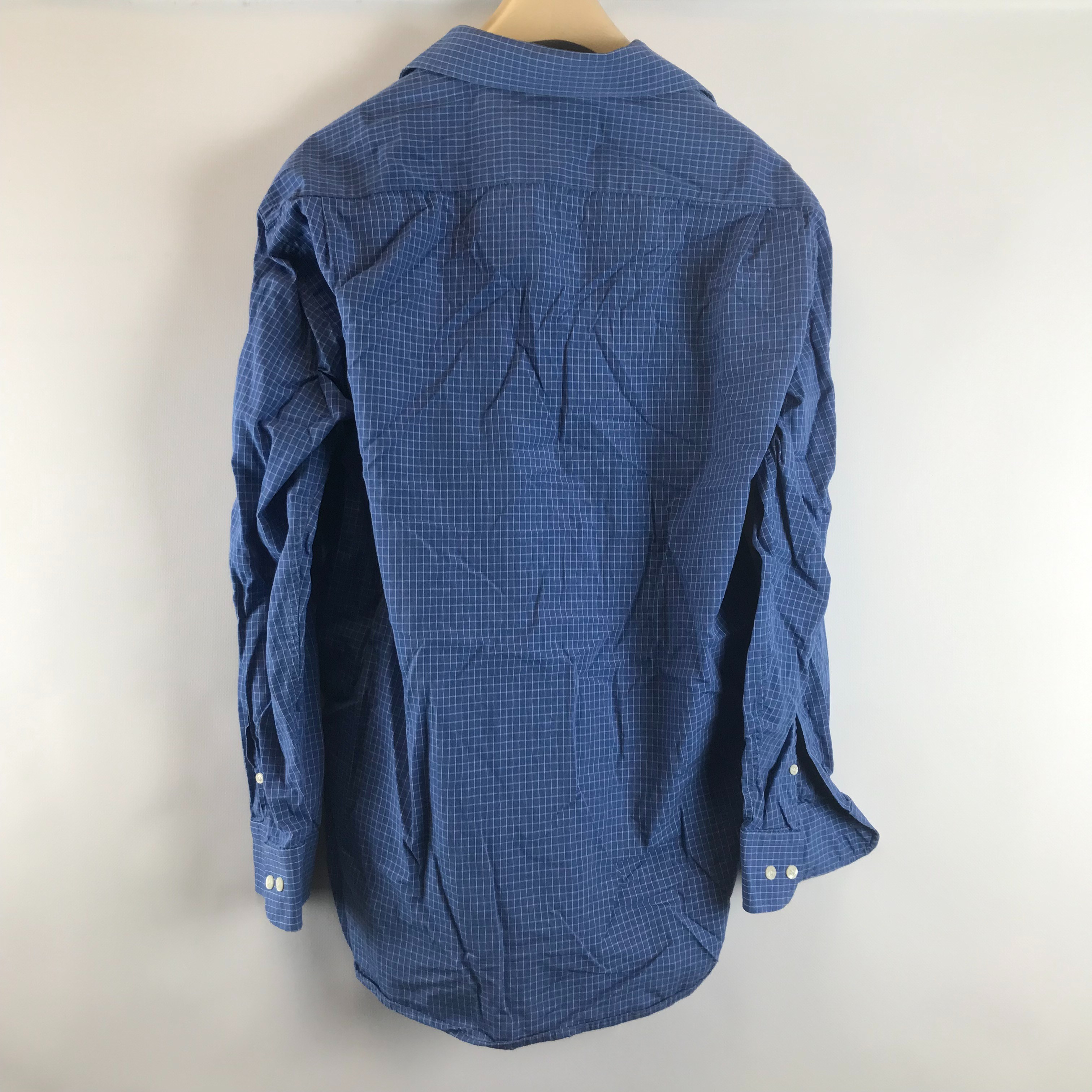 Chemise bleue à carreaux - Nodus - 42 - Très bon état - Photo 3