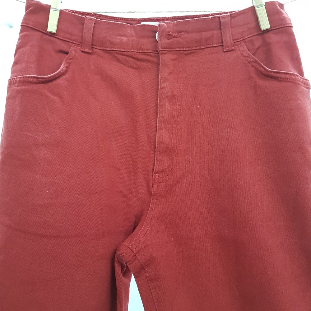 Pantalon rouge - BURTON - taille 40 Très bon état - Vue 4 - 