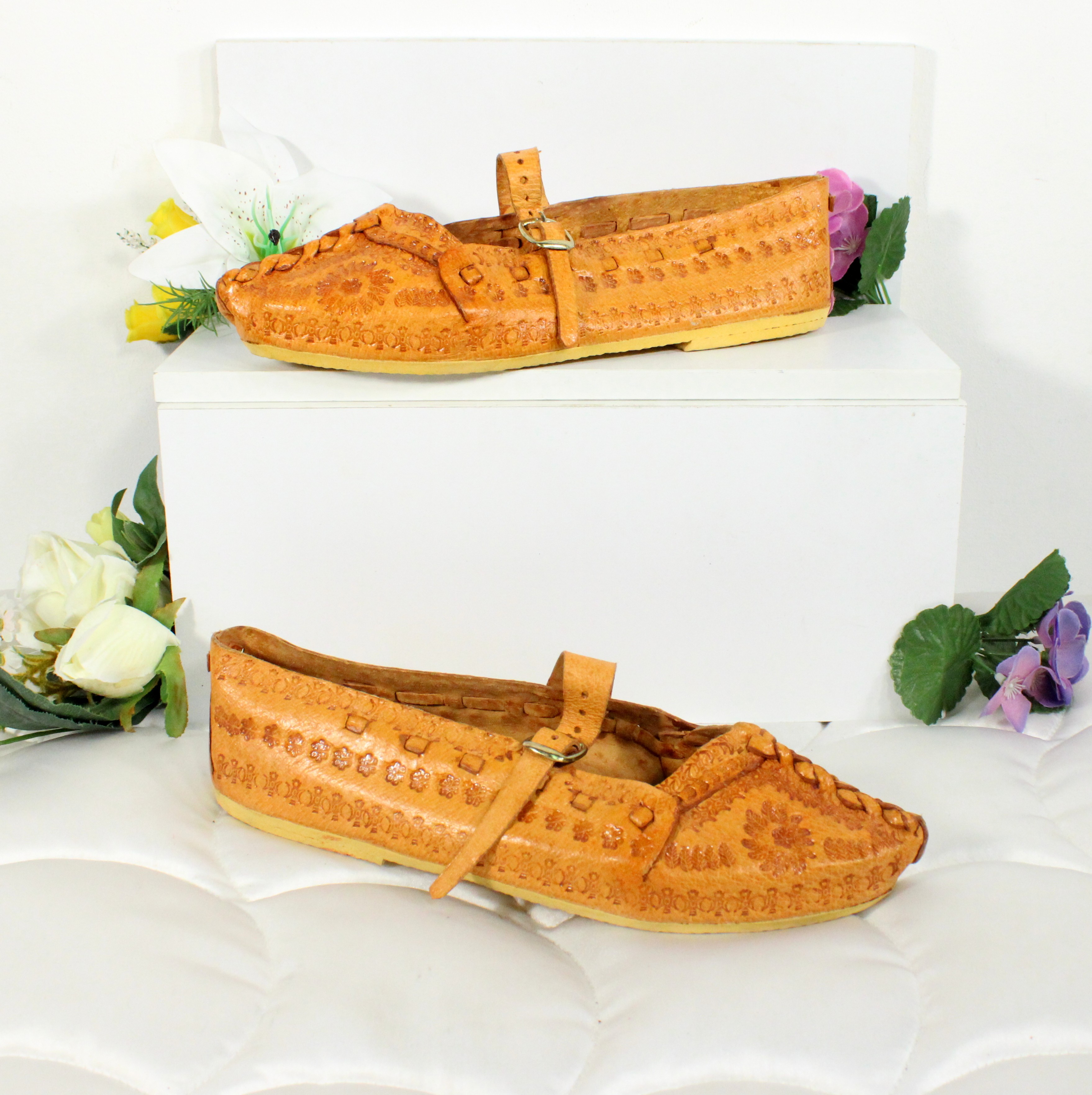 Chaussure Cuir Camel Traditionnelle Taille Estimée 39  -  reconditionné disponible sur Label Emmaüs