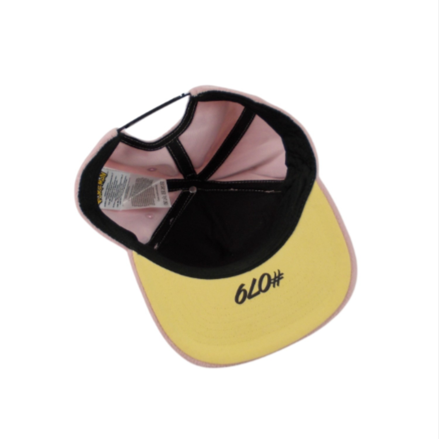 Casquette Pokémon Ramoloss en rose  - Vue 2 - 