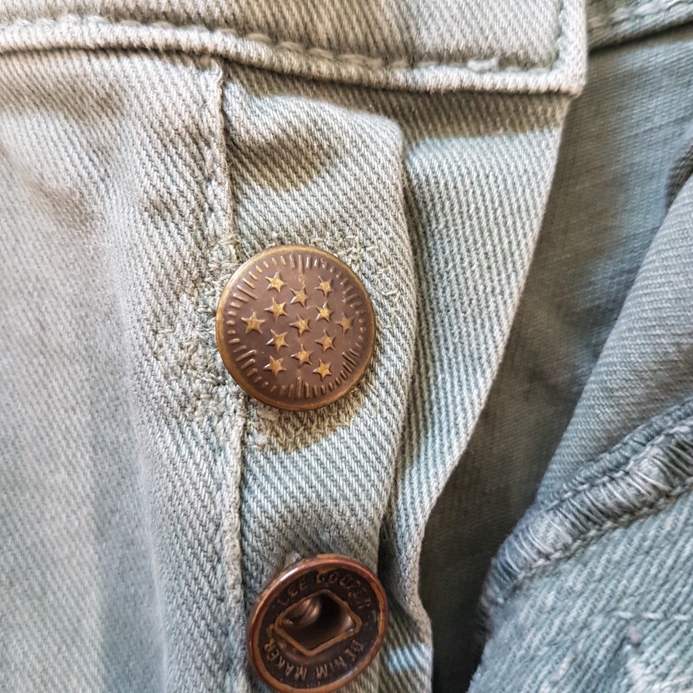 Jean vert amande délavé - LEE COOPER - taille 42 (31 US) - Photo 7