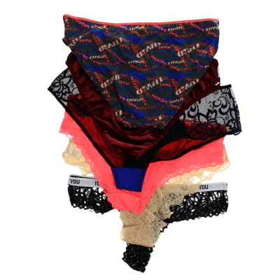 Lot de 6 culottes panachées - Femme - Taille 46/48 - Photo 1