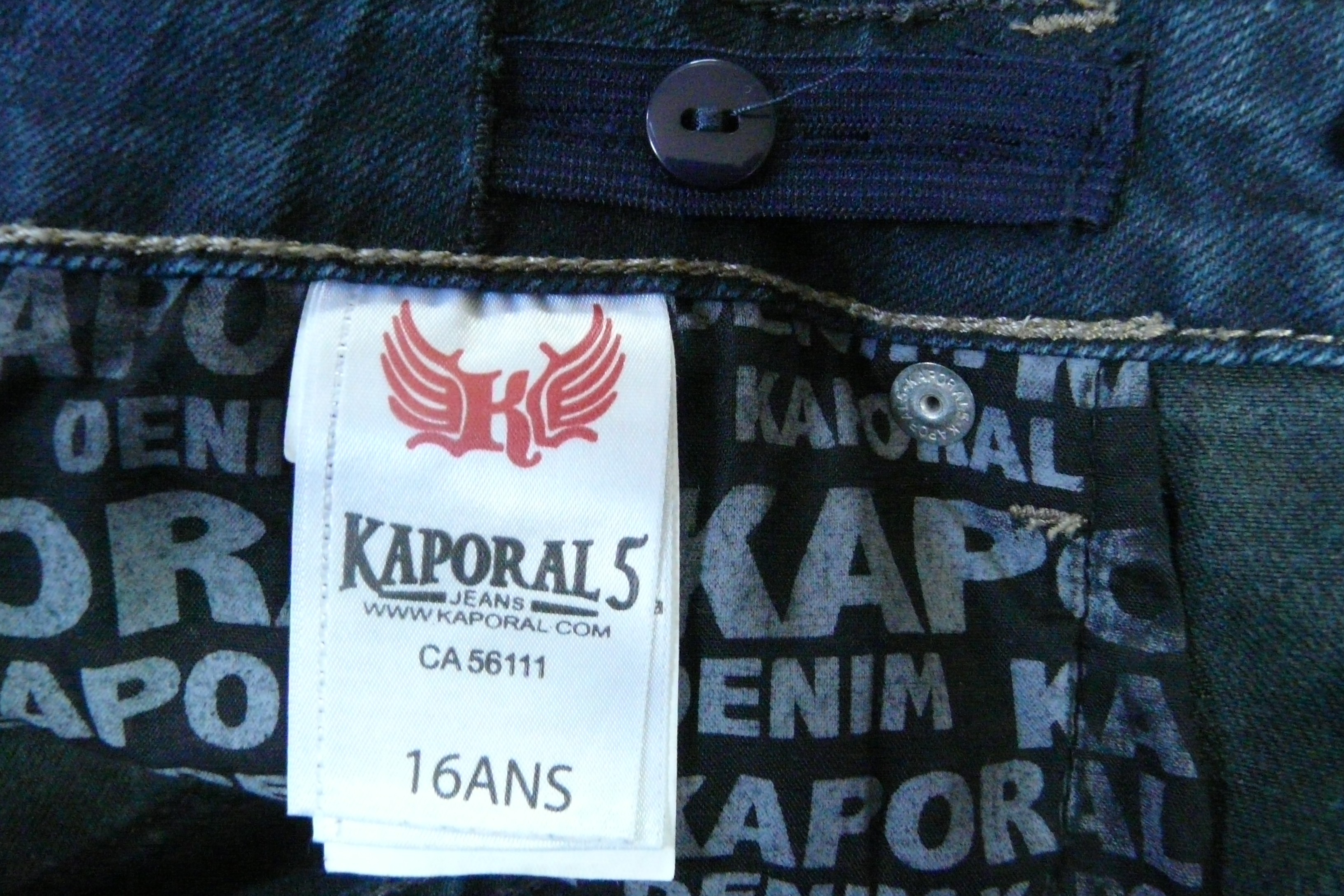 Voir photo 8 de E34 - Jean slim - Kaporal - Âge 16 ans E34 - Jean slim - Kaporal - Âge 16 ans Très bon état - Vue 8 -