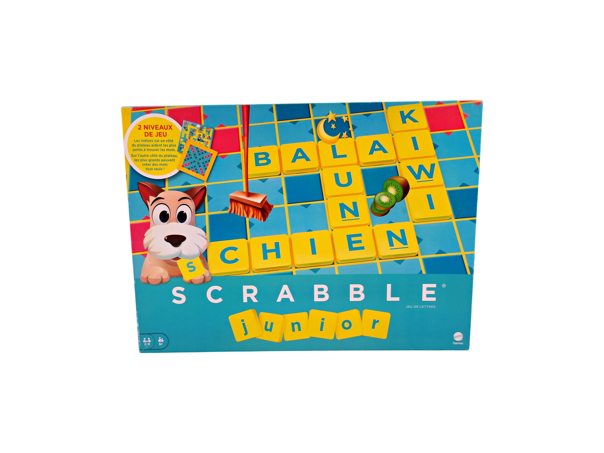 Scrabble Junior- Édition 2012 Bon état -  reconditionné disponible sur Label Emmaüs