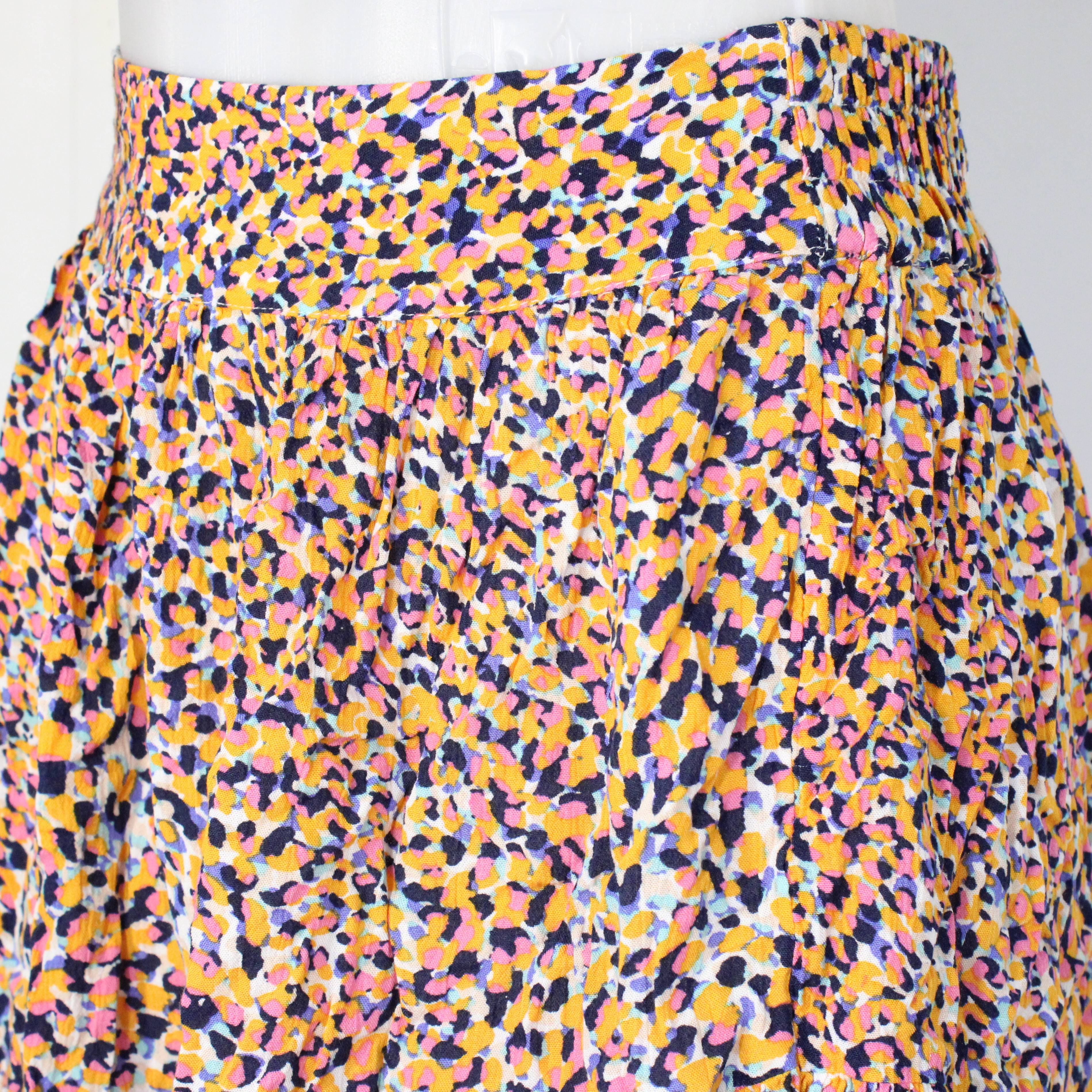 Jupe à Motifs Colorées PROMOD Comme Neuf Taille 44 - Photo 4