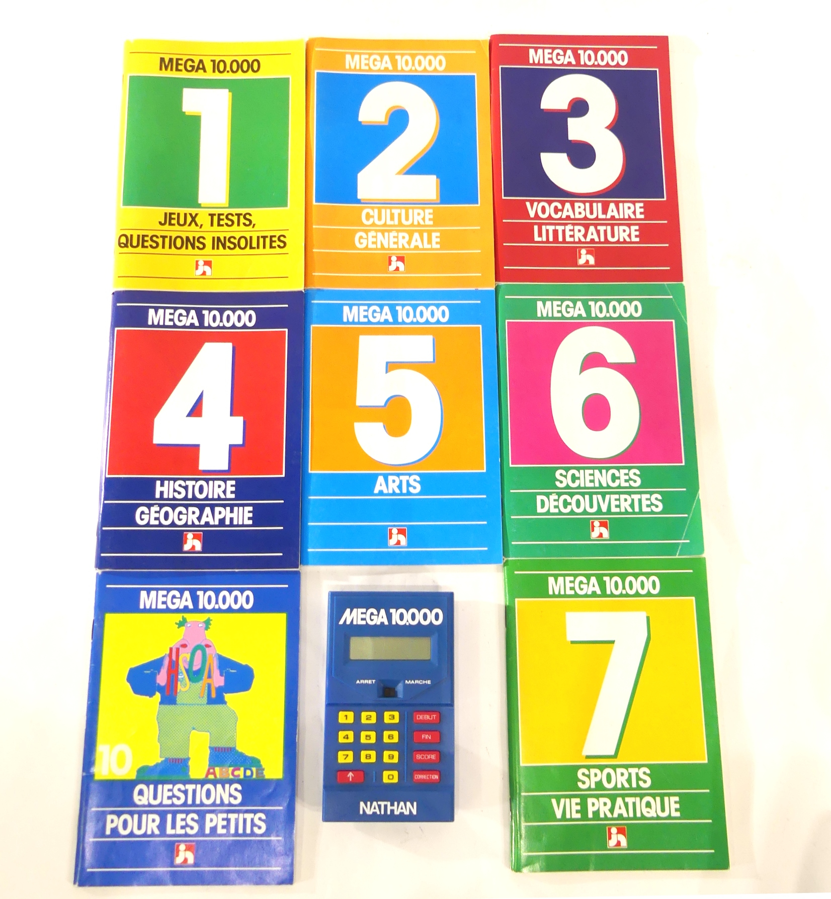 Ancien Jeu Méga 10.000 Nathan - L' Encyclopédie Électronique - Bon état - Photo 3