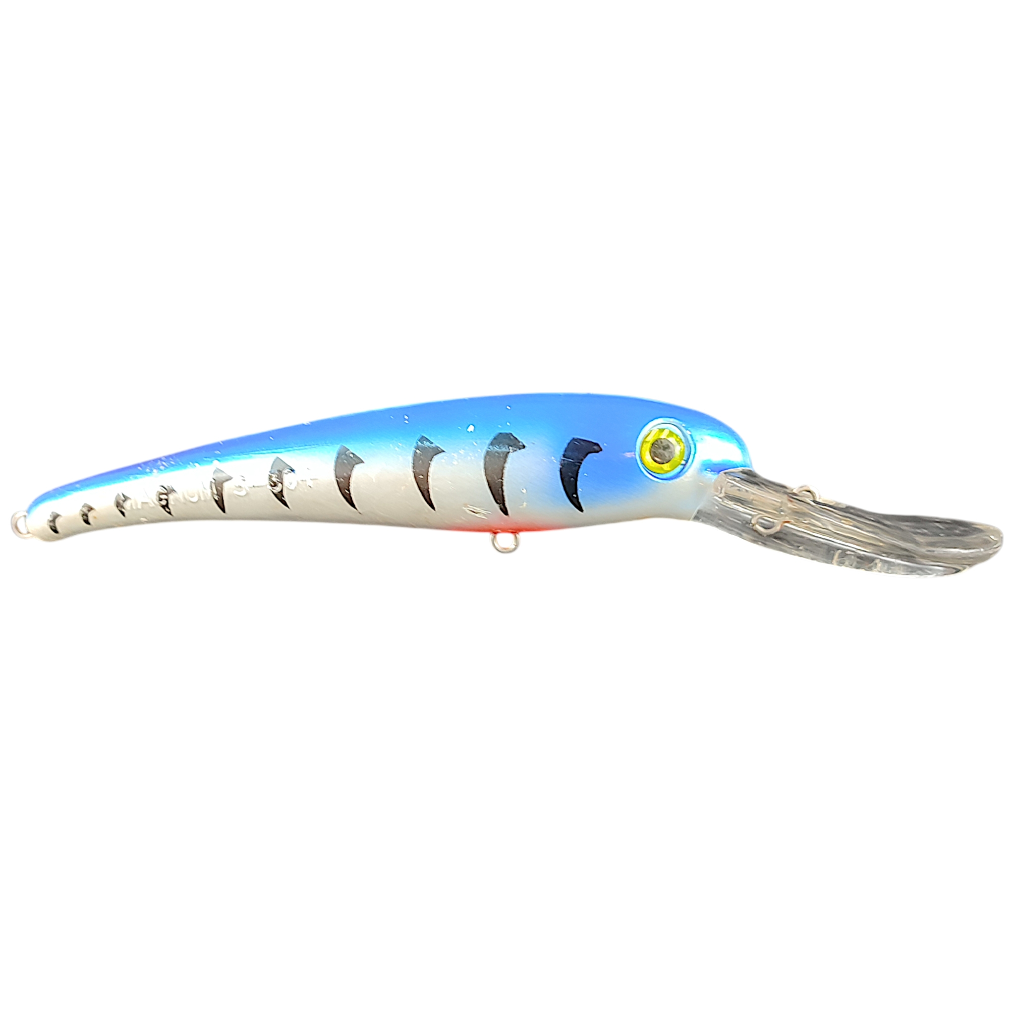 Voir photo 2 de Lot de 5 grands leurres de pêche au gros. Lot de 5 grands leurres de pêche au gros. État correct - Vue 2 -