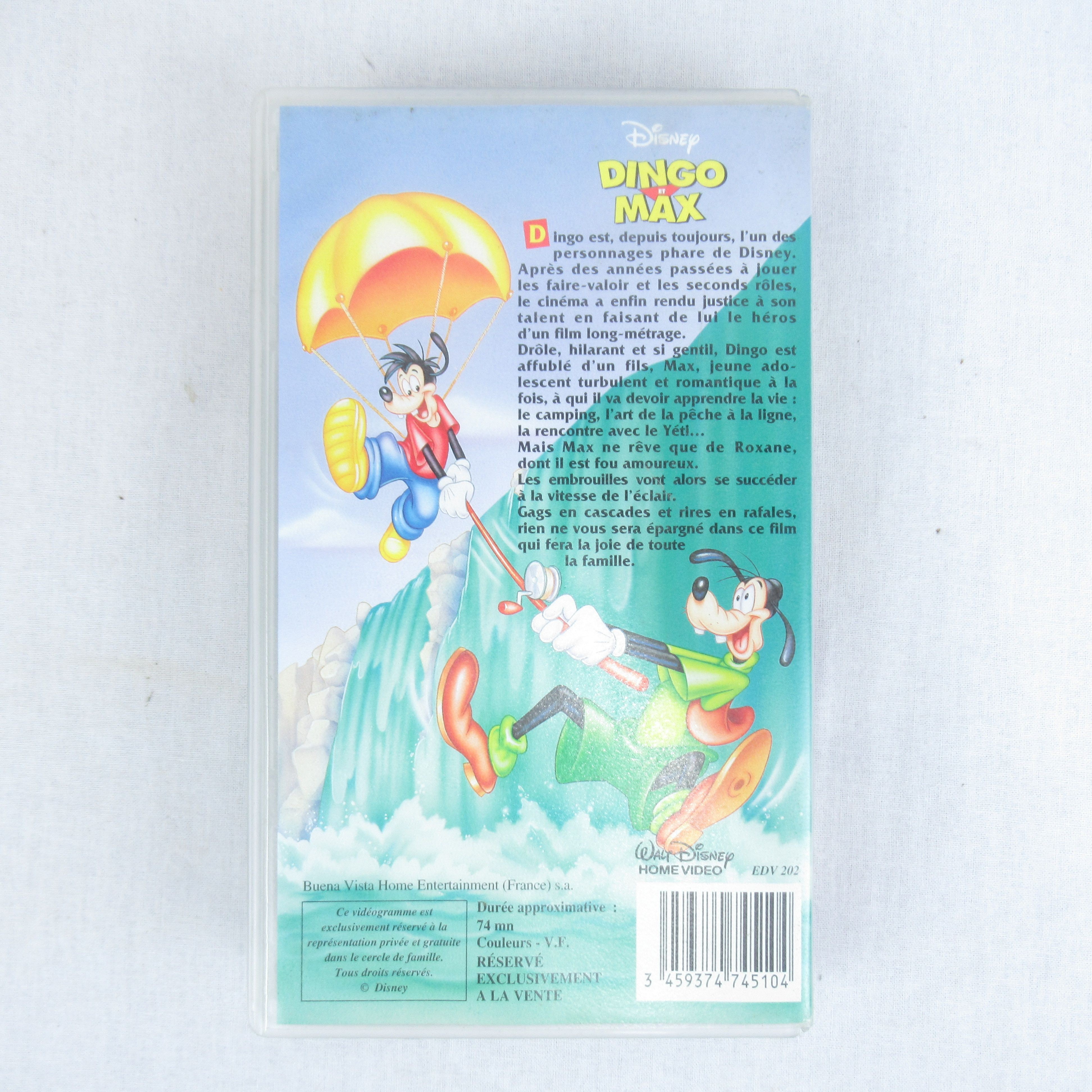 4 VHS Disney "Dingo" Très bon état - Vue 3 - 
