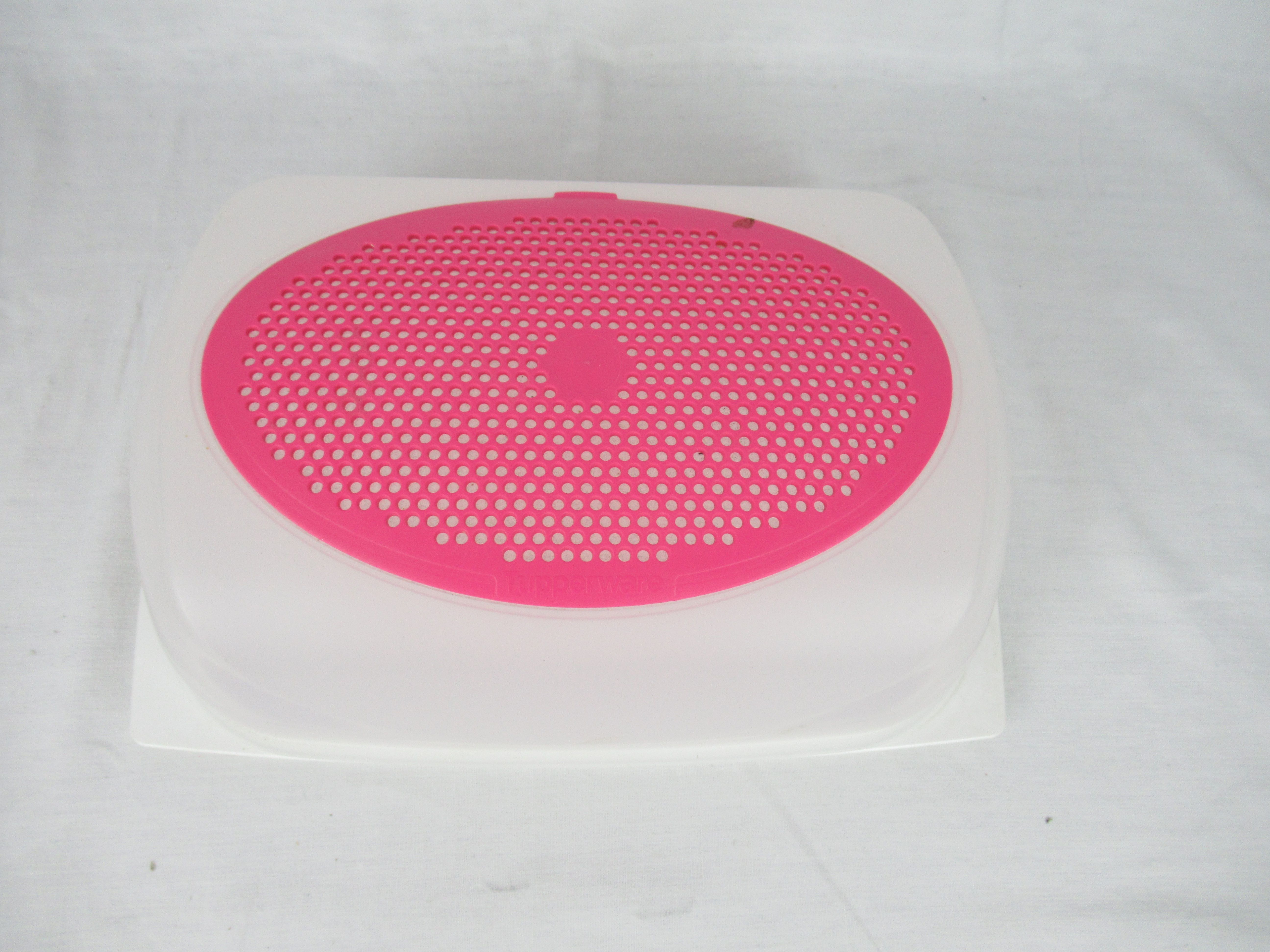 Lot De 2 Mini Cloches à Fromage Tupperware – Rouge, Occasion, Conservation Alimentaire