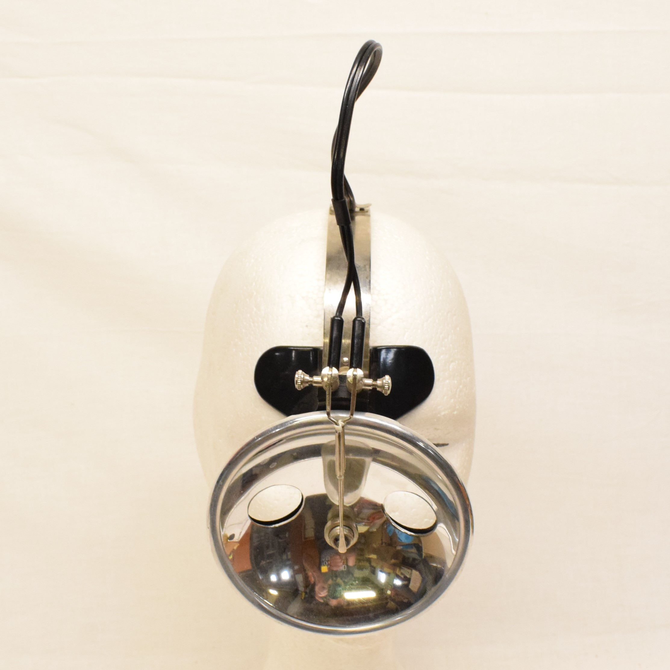 Ancien outils médicale ORL lampe frontale d'auscultation à alimentation par pile - Bon état - Photo 5