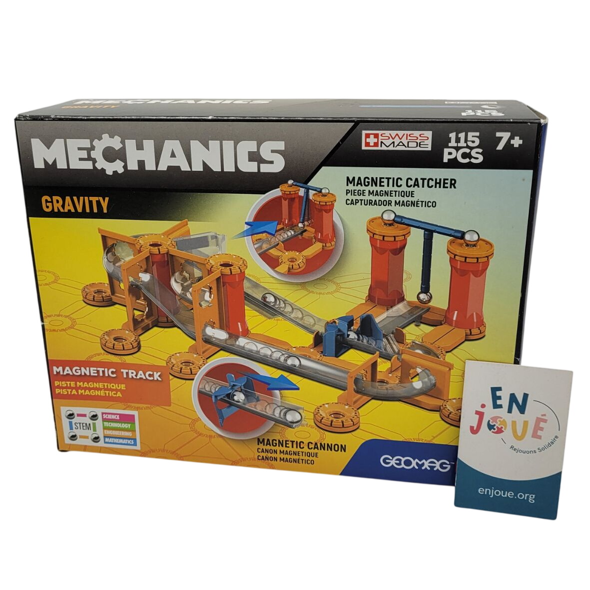 Acheter Jeu de construction - Gravity Mechanics 115 pièces - Geomag - À partir de 7 ans. - 25,00 € Jeu de construction - Gravity Mechanics 115 pièces - Geomag - À partir de 7 ans. - reconditionné disponible sur Label Emmaüs