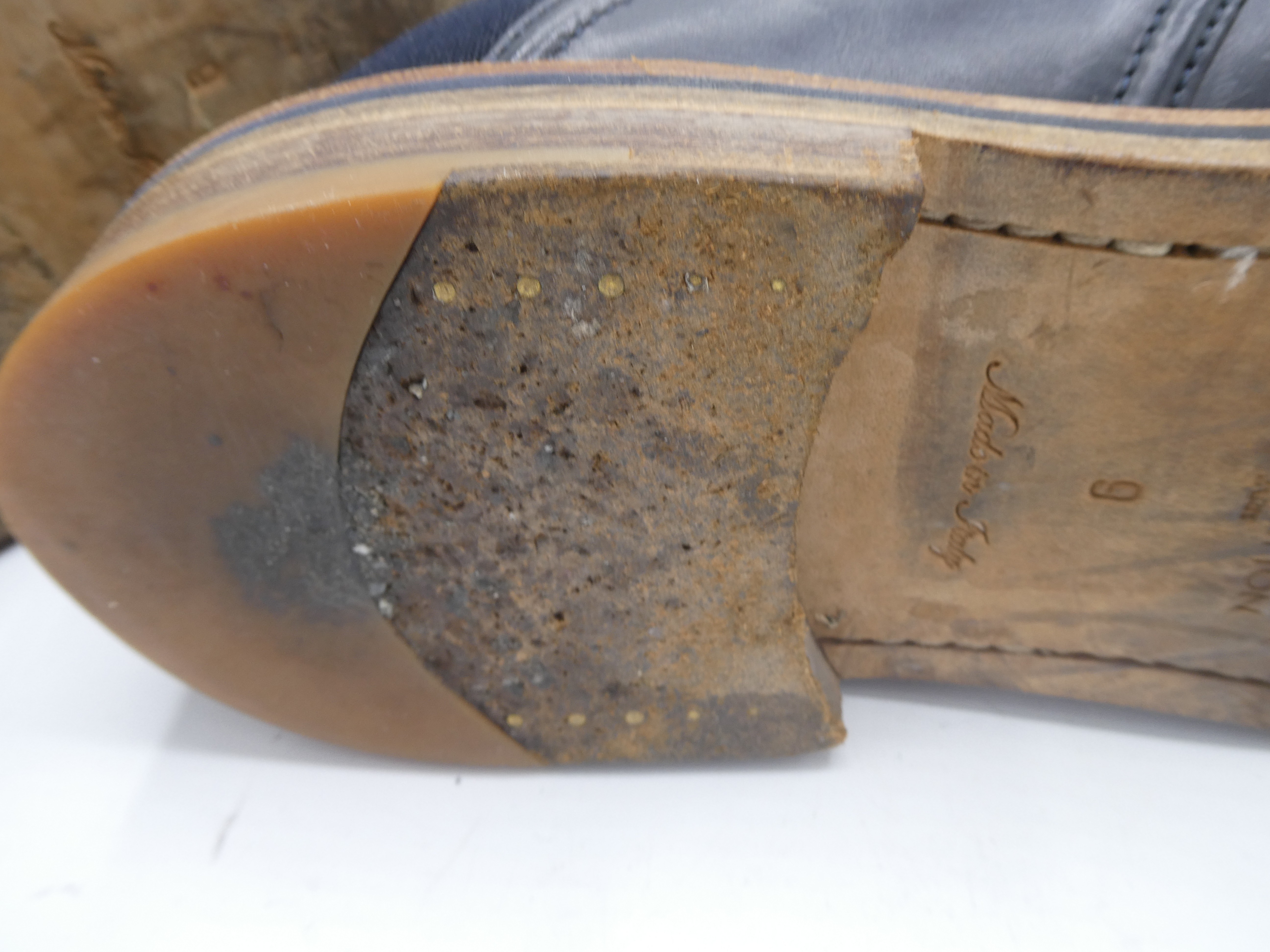 Louis Vuitton mocassins pour hommes en cuir - Pointure 9US/41FR - Photo 8