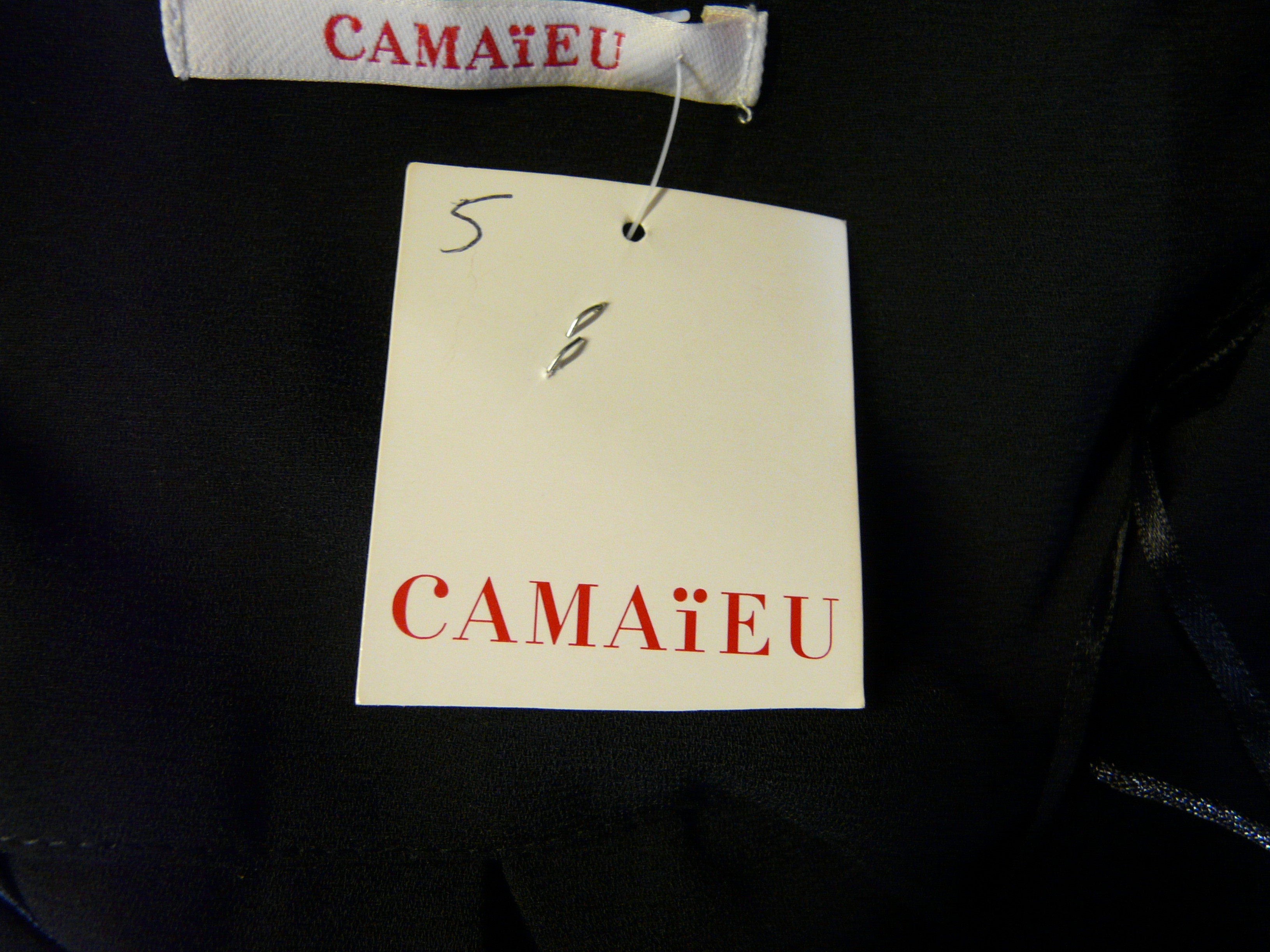 RF255 - Robe effet cache-cœur - Camaïeu - Taille 38 - Comme neuf - Photo 5