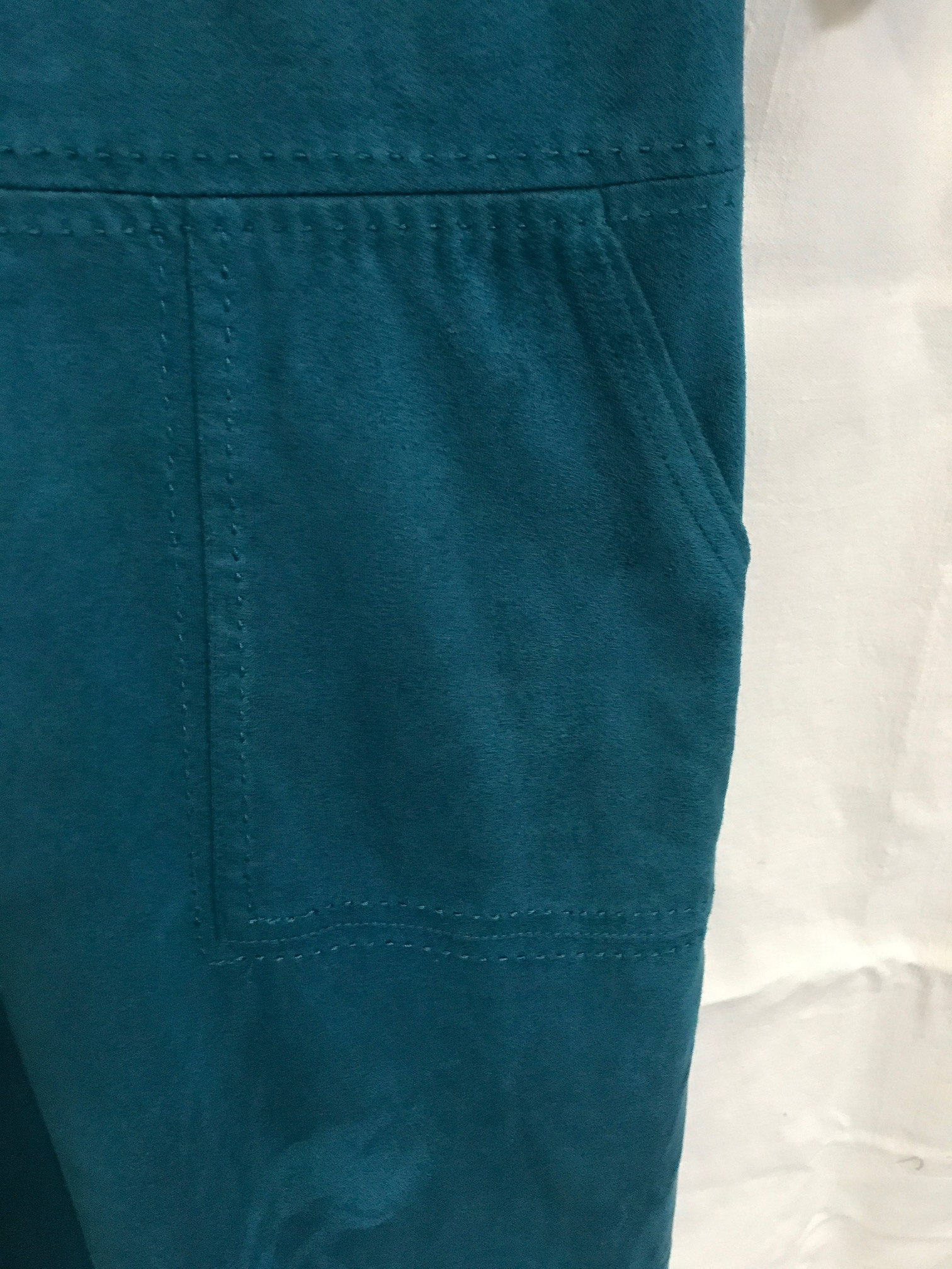 robe bleu pétrole Miss Captain T 40 - Très bon état - Photo 3