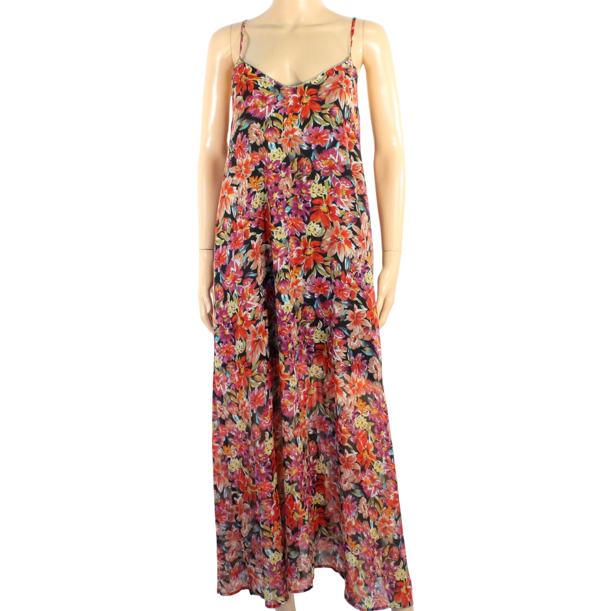 Robe Longue Fleurie INDIE + MOI Taille 1 - Label Emmaus - Modalova