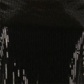 T-shirt noir à paillettes - Femme - In Extenso - Taille XS - Photo 2