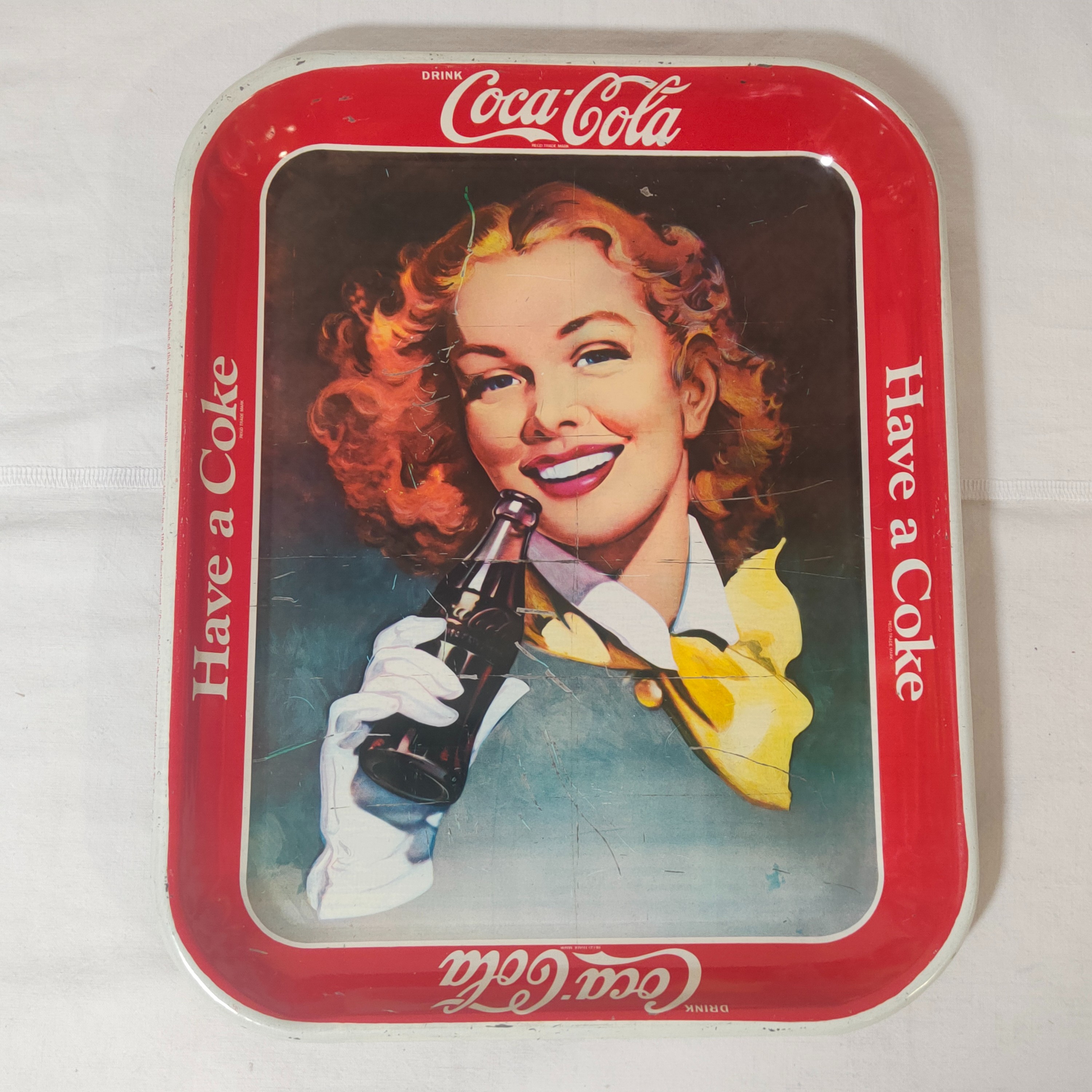 Grande valisette publicitaire Coca-Cola et son plateau - Photo 4
