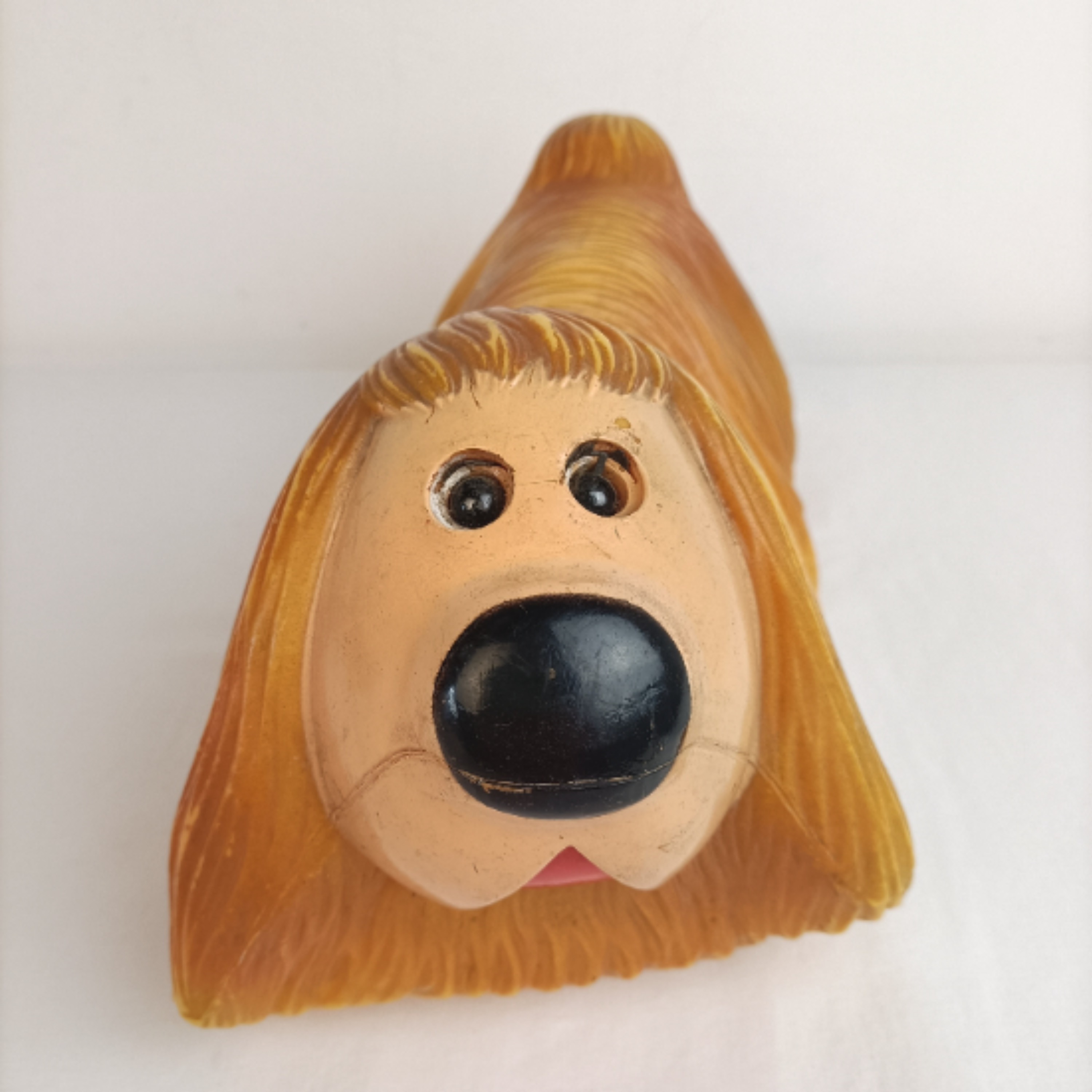 SUPERBES JOUETS ANCIENS 1960 4 CHIENS SAUTEURS OLD TOYS