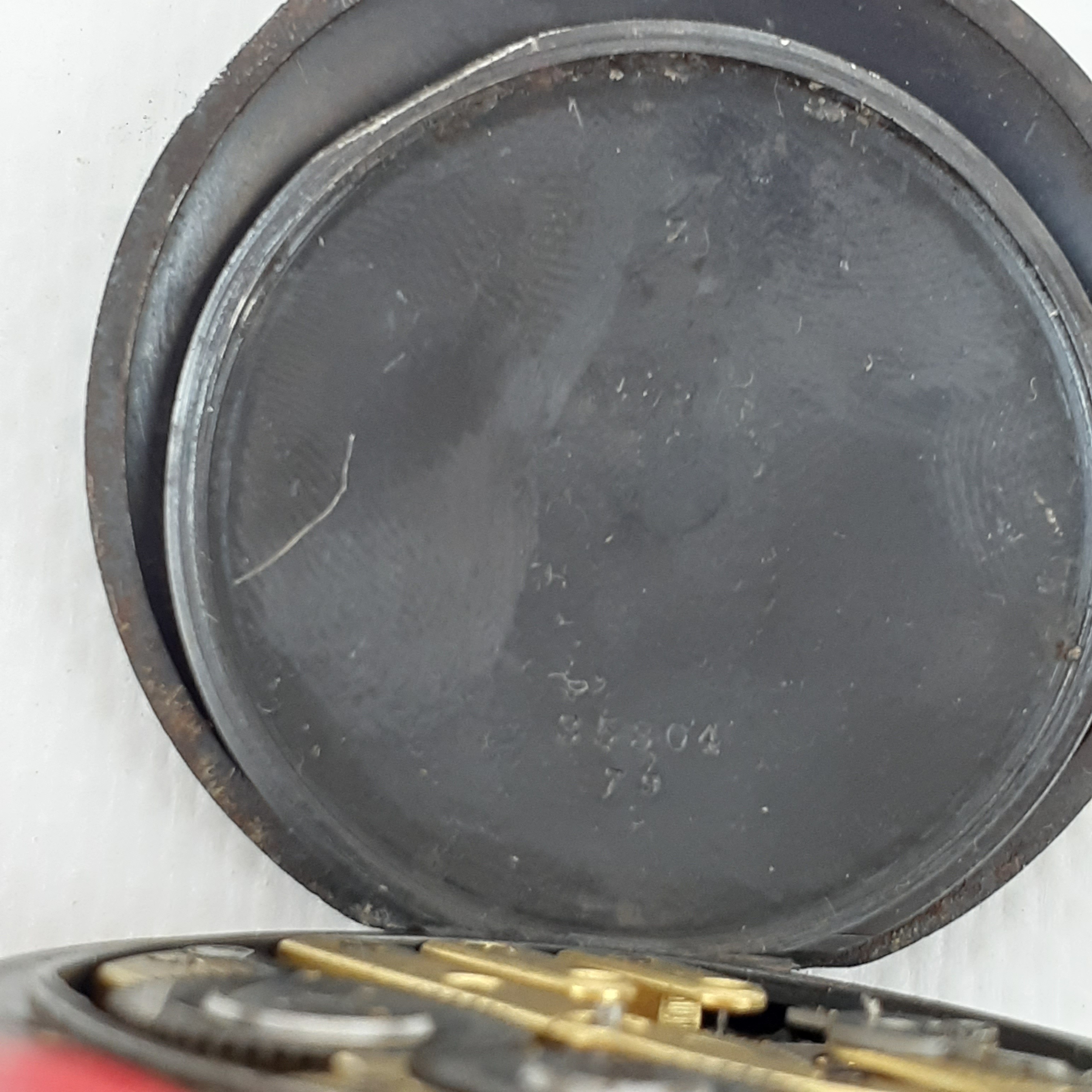 Montre de poche Gousset Besançon N° 35304 Bon état - Vue 10 - 