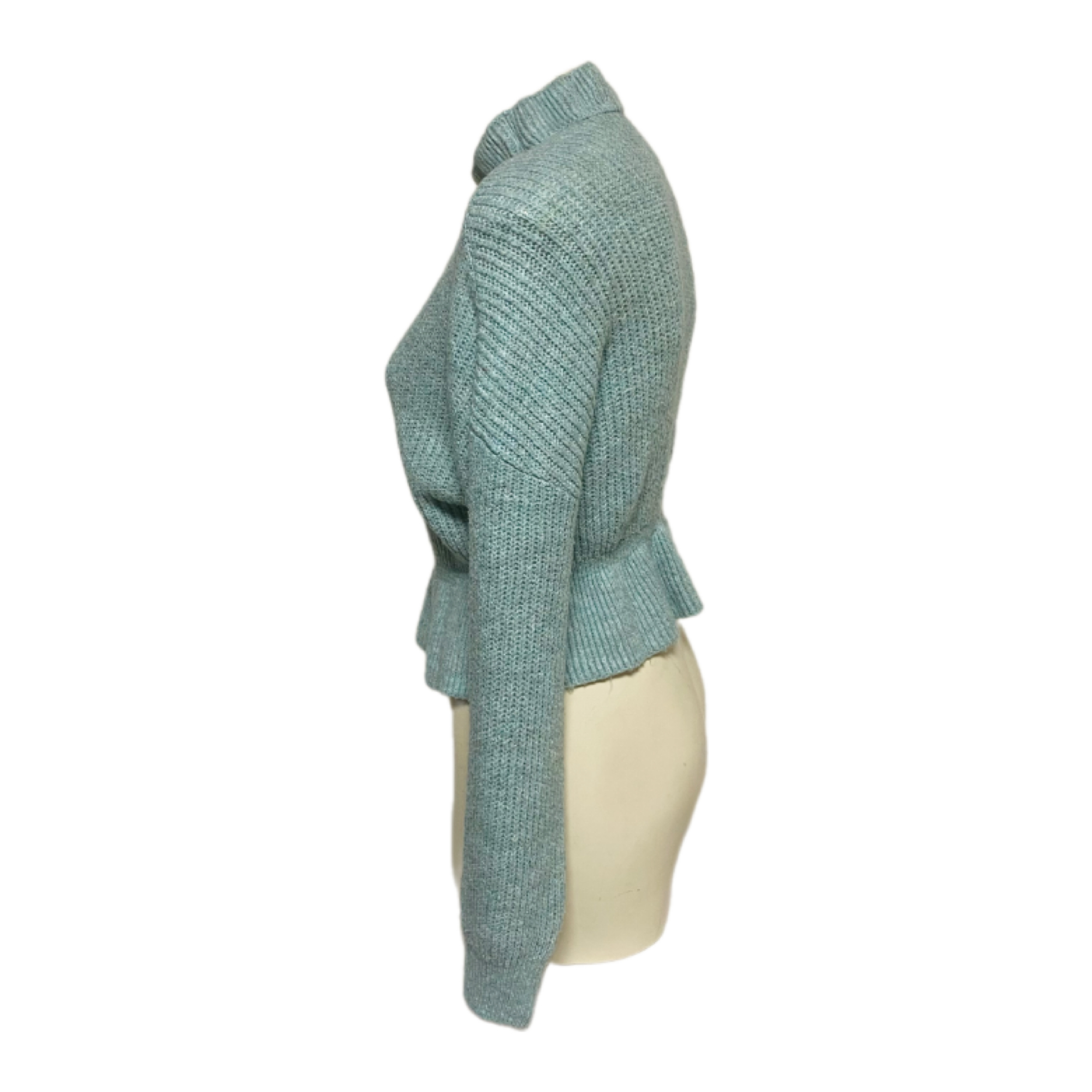 Pull Femme avec Col à Volants - NAF NAF - S Très bon état - Vue 4 - 