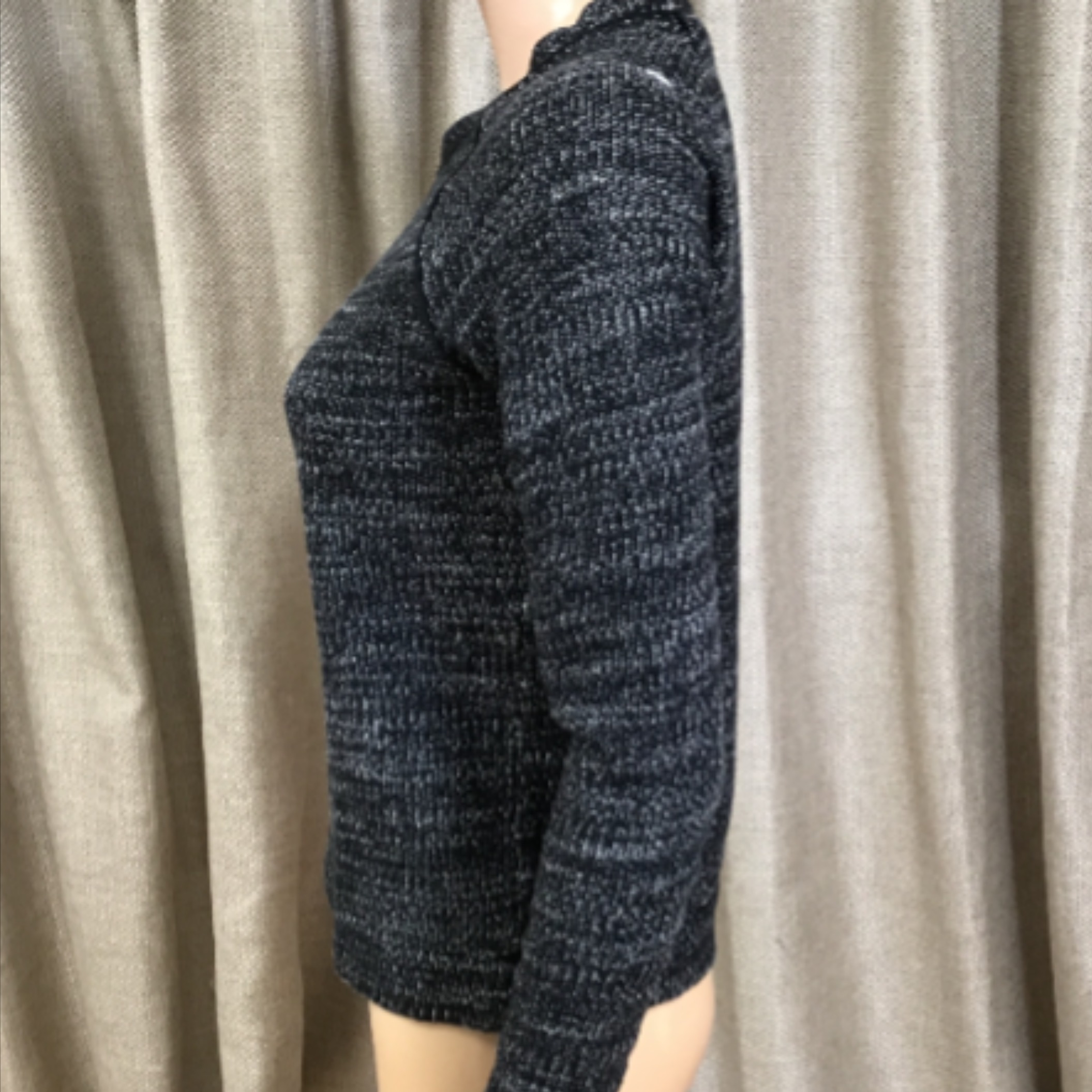 Pull gris chiné- Comptoir des cotonniers- Taille 38 - Photo 2