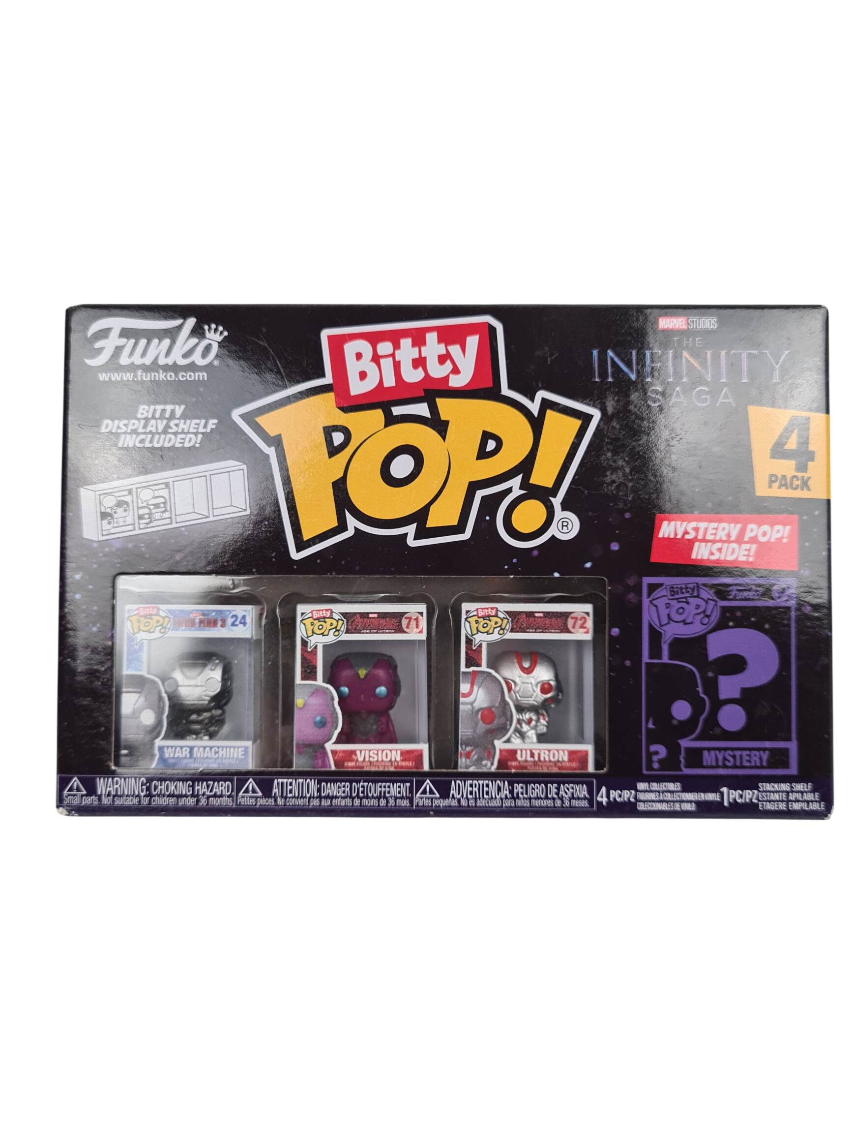 Figurine - Funko Bitty Pop - Lot de 4 Marvel the Infinity Saga - 3 ans + Comme neuf -  reconditionné disponible sur Label Emmaüs