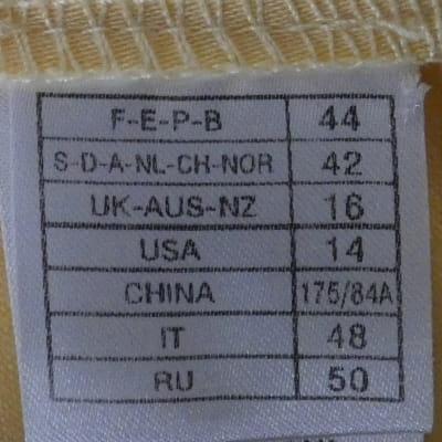 Pantalon jaune - Femme - Anne Weyburn - Taille 44 Très bon état - Vue 6 - 