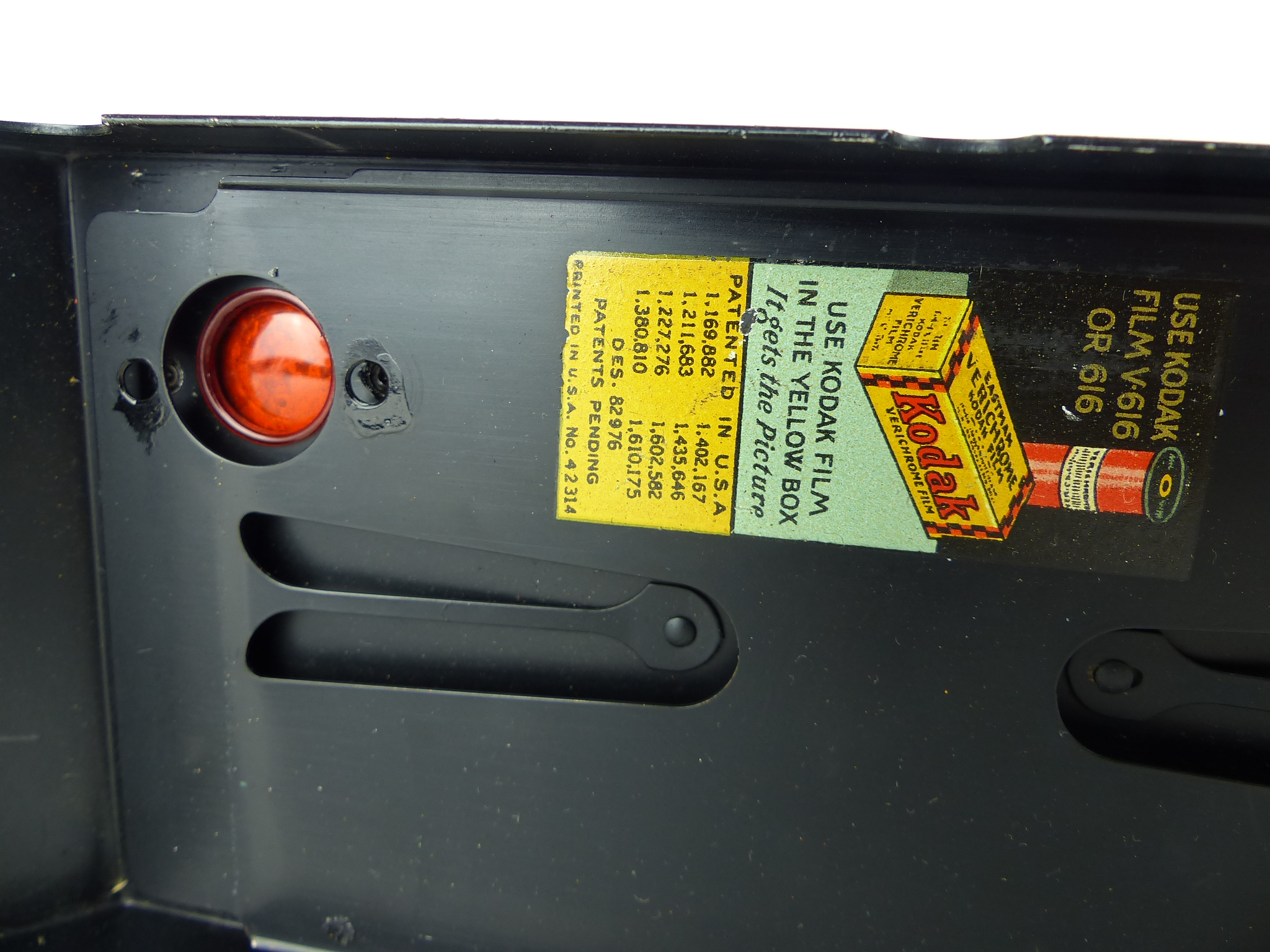 Appareil photo de collection, Eastman Kodak Six-16, avec pellicule Verichrome 616 (1935) - Très bon état - Photo 5