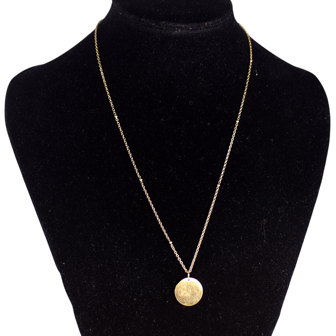 Collier acier dor Fossil - Label Emmaus - Modalova