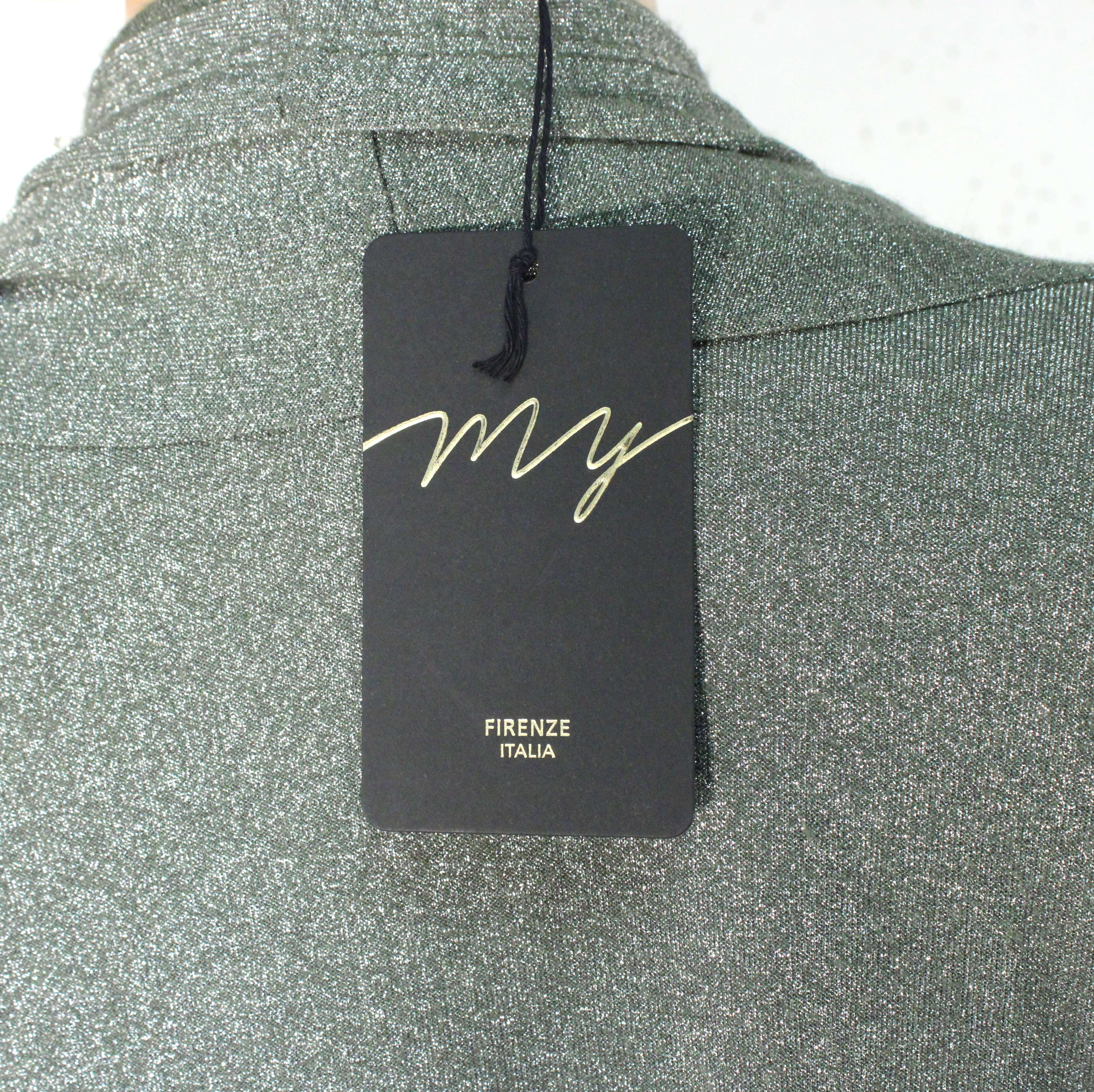Gilet Femme Kaki Argenté FIRENZE ITALIA Taille Unique - Photo 5