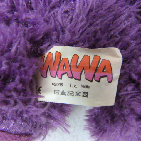 Peluche WaWa Mauve et Rose 32 cm annee 2006  Personnage du Muppet Show  État correct - Vue 4 - 