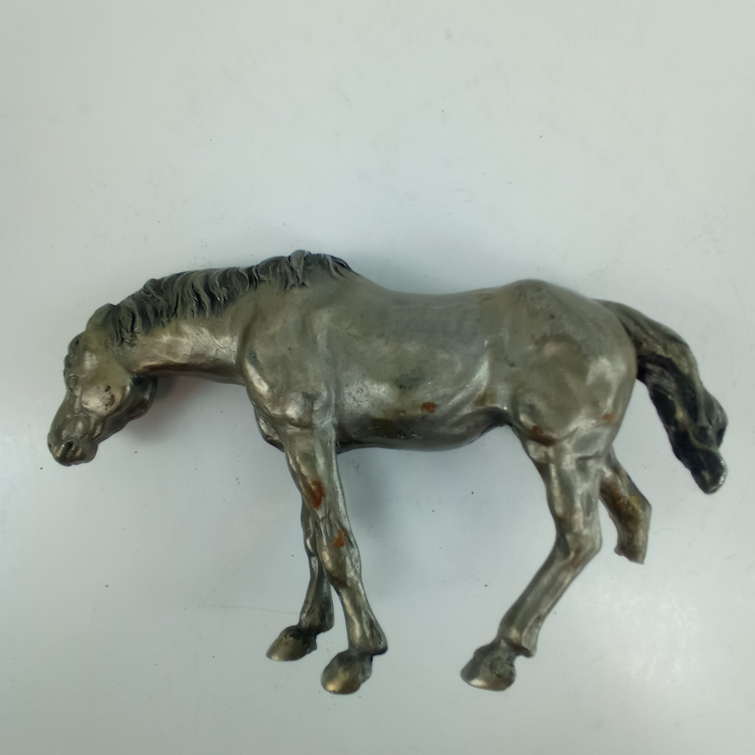 Cheval des Etains du Prince du Camp D'Austerlitz : cheval Coco de l'Empereur - Photo 1