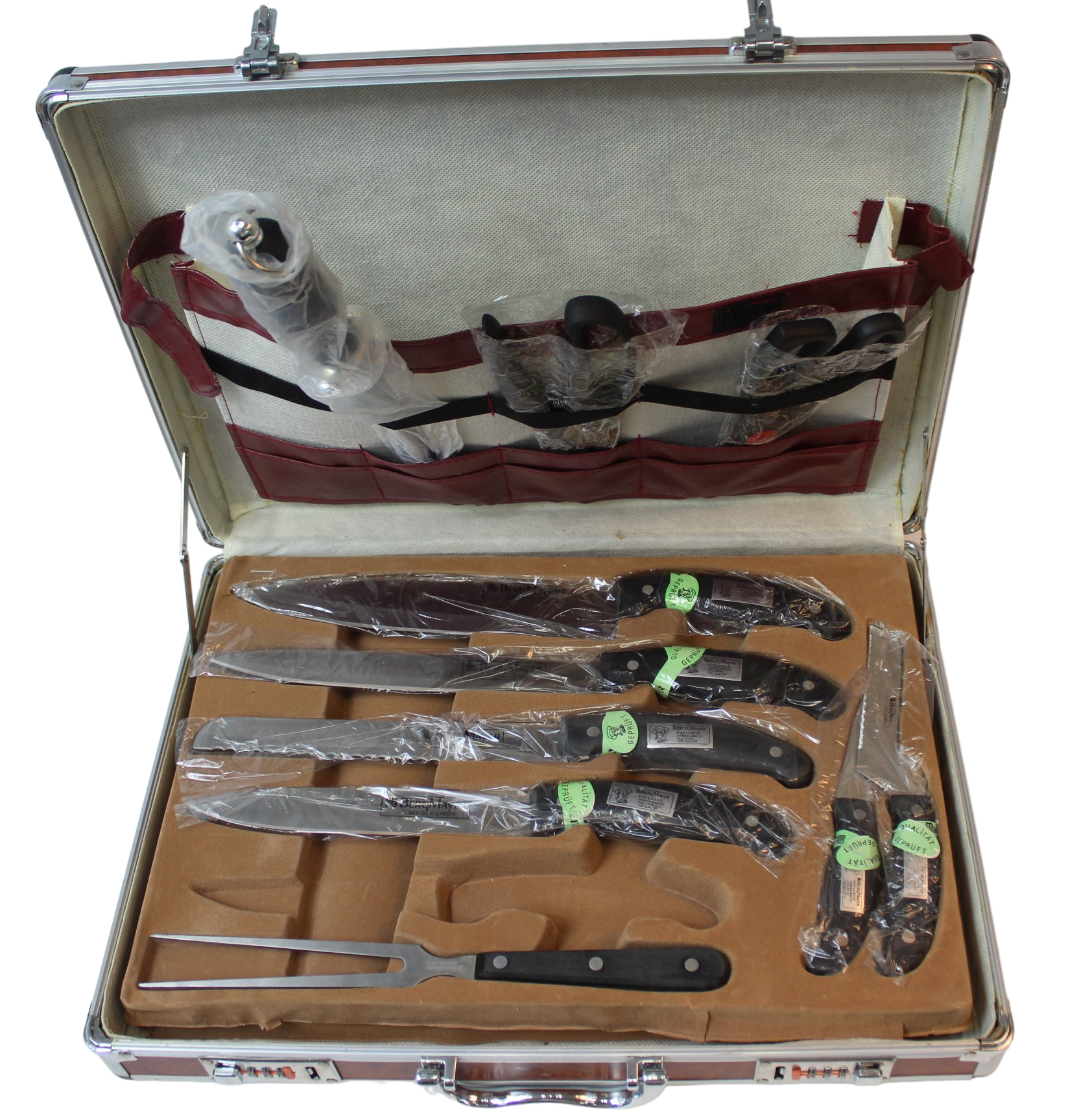 Mallette De Couteaux 24 Pieces - BERG MAYER - Très bon état sur Label Emmaüs