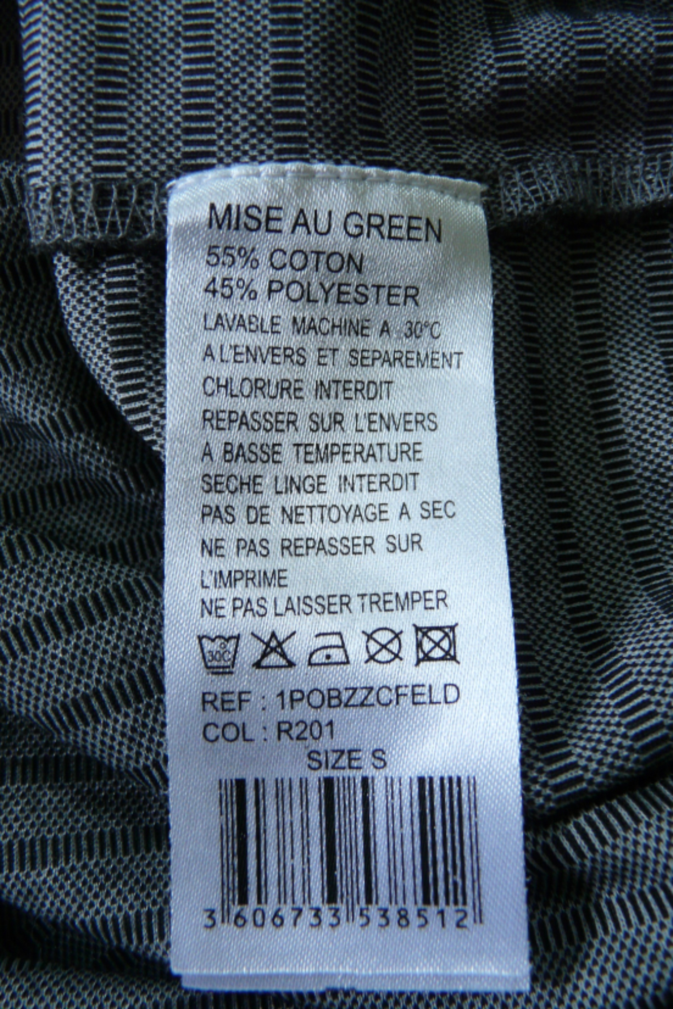 HO111 - Polo rayé - Mise au Green - Taille S - Photo 5