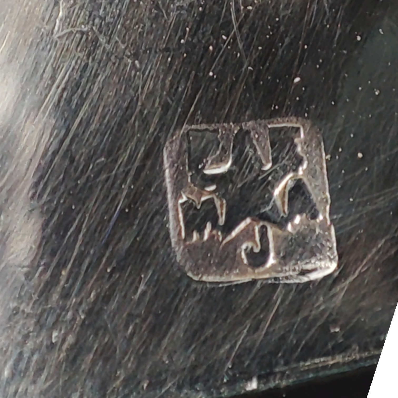 Ménagère plaqué argent 48 pièces - poinçon orfèvre PEMAJ - décor coquilles - Bon état - Photo 12