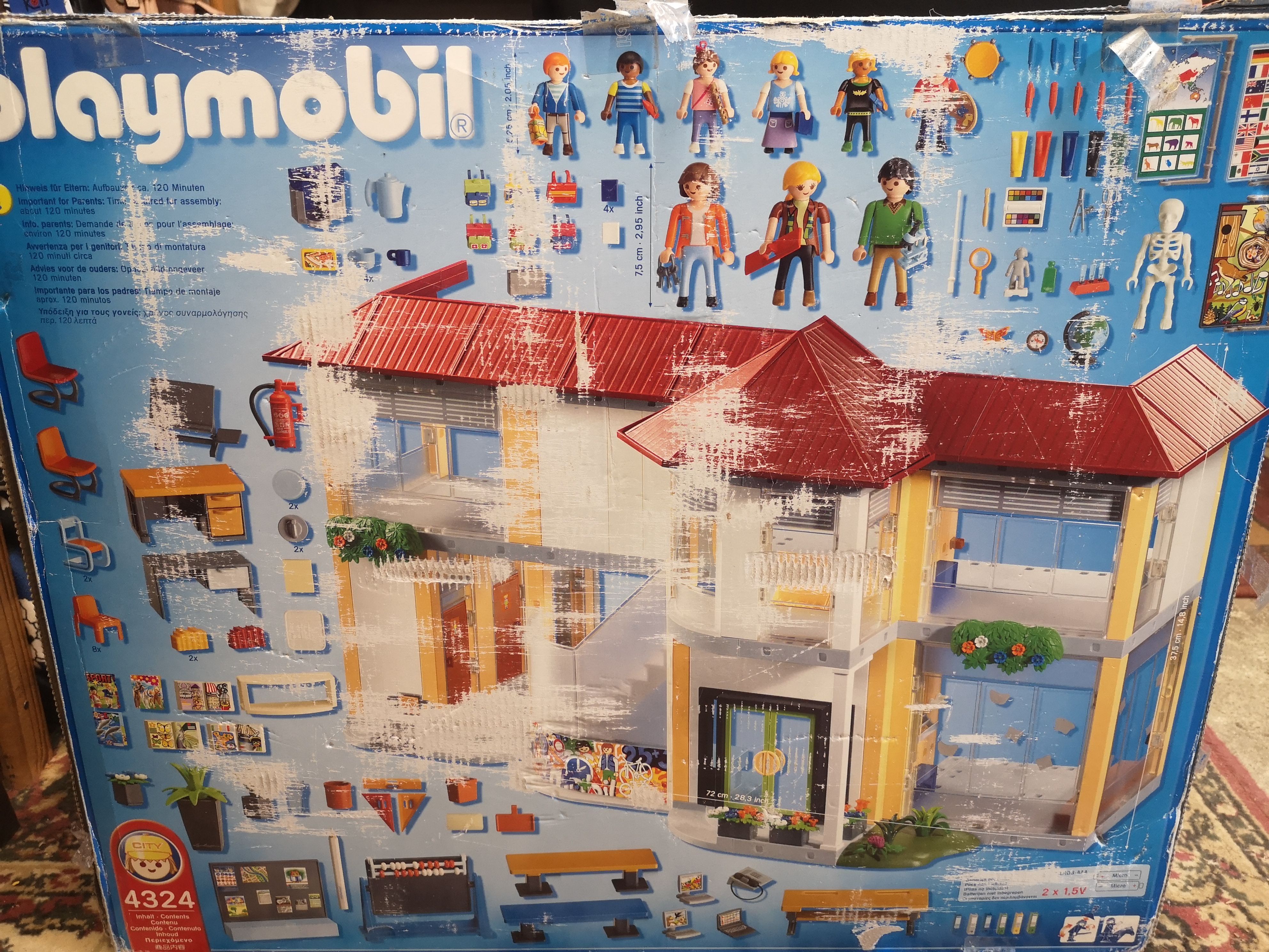 Grande Ecole PLAYMOBILE - 4324 État correct - Vue 2 - 