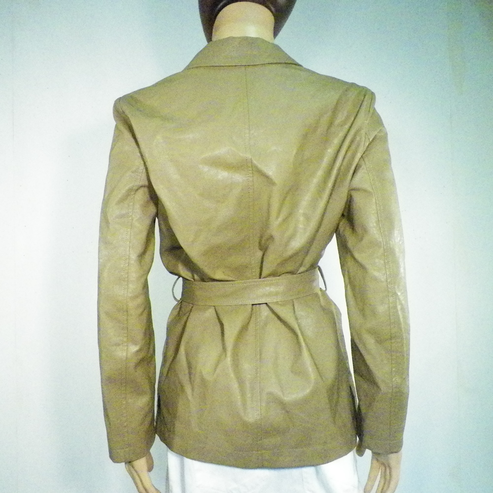 Veste Femme Beige Taille Estimée S/M. Bon état - Vue 3 - 