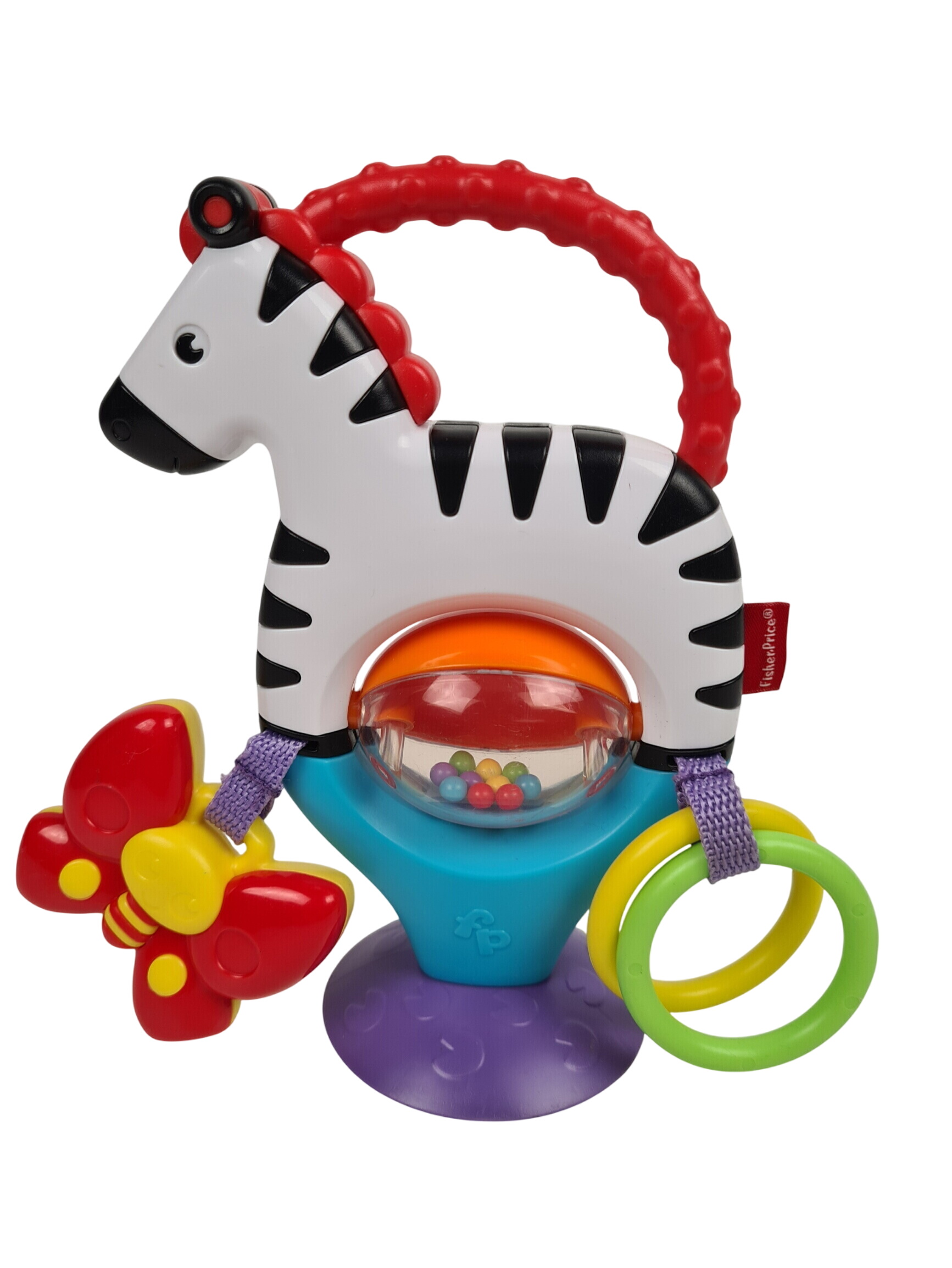 Jeu d'éveil - Mon Zèbre d'Activités Hochet - Fisher Price - 19*16 cm - Photo 0