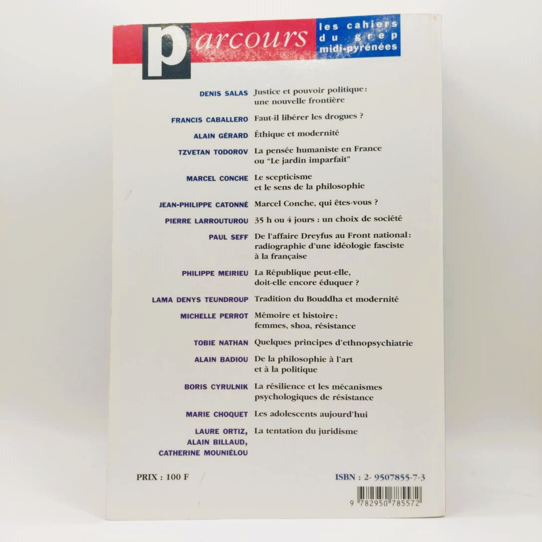 Parcours. N° 19/20. Les Cahiers du GREP Midi-Pyrénées. Editions Grep Midi Pyrénées. 1999 - Photo 1