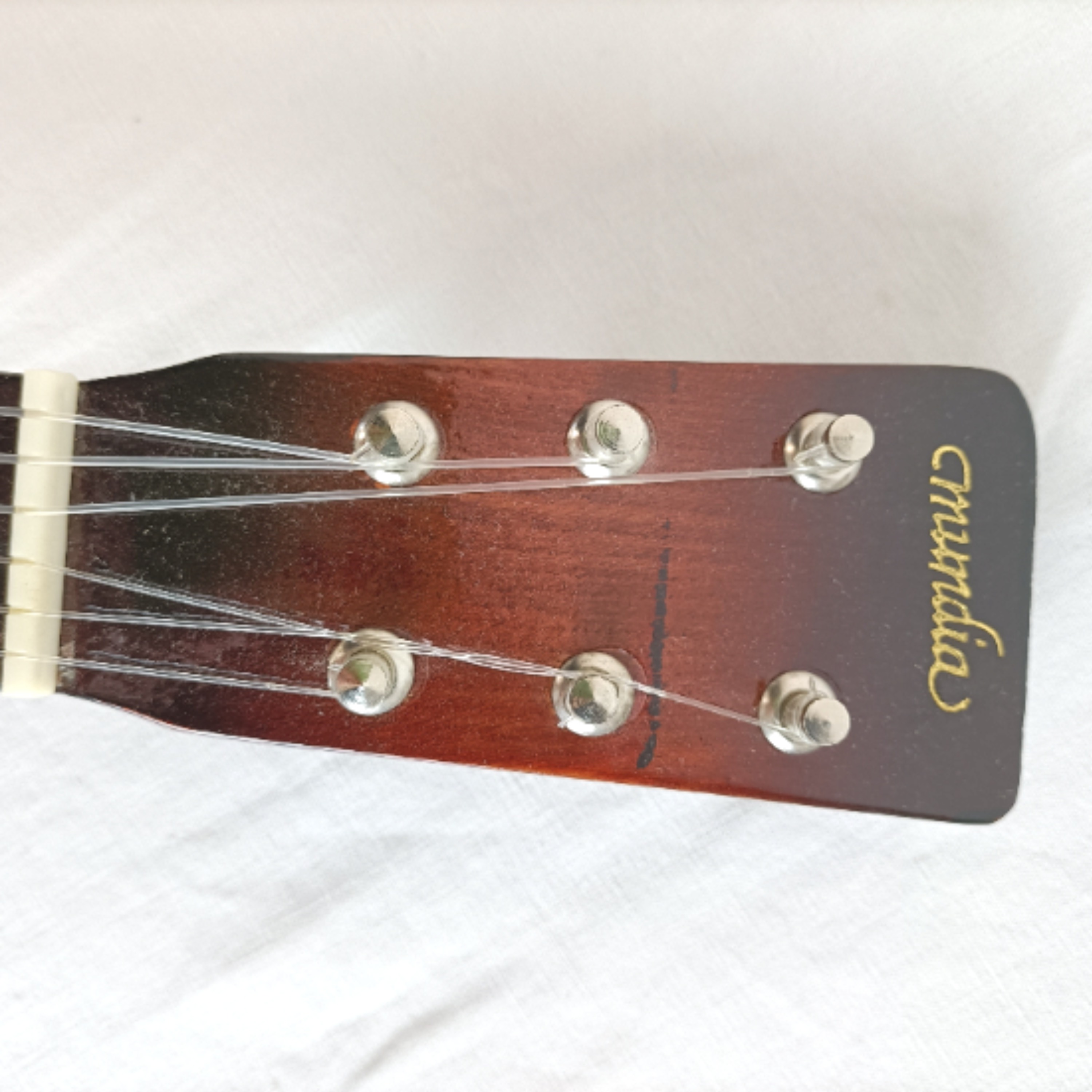 Guitare enfant en bois - Guitare luxe Mundia - Bon état - Photo 8