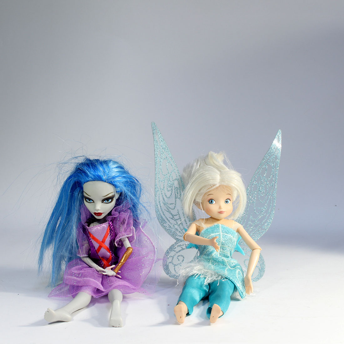 2 poupées - Mattel/Disney  État correct - Vue 2 - 