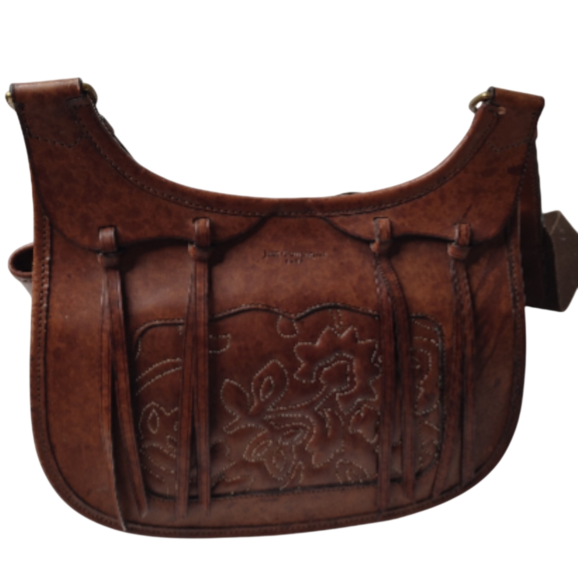 Sac à bandoulière en cuir - Photo 0