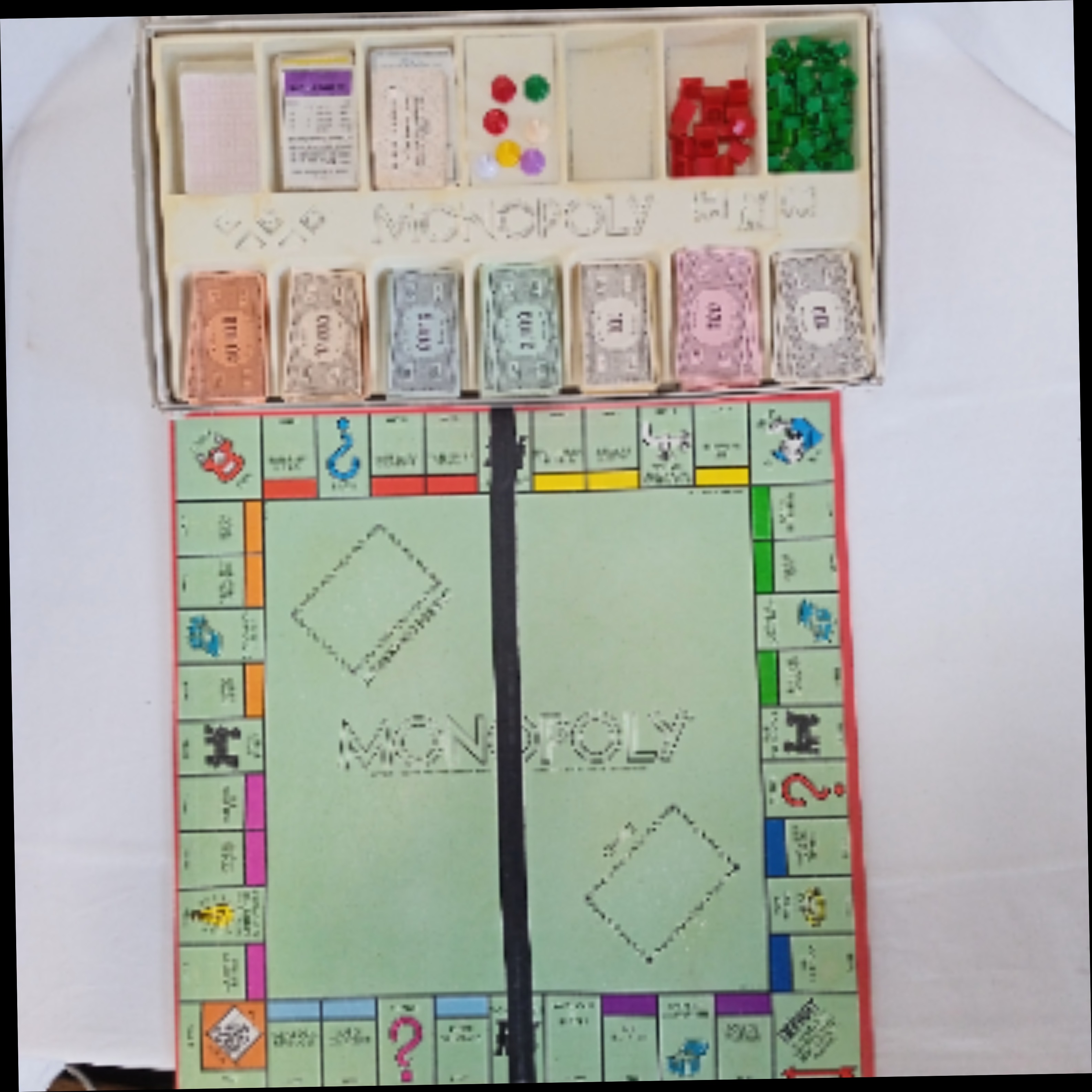 Monopoly Miro-Meccano Vintage – Complet – Édition Francs // État correct - Vue 3 - 