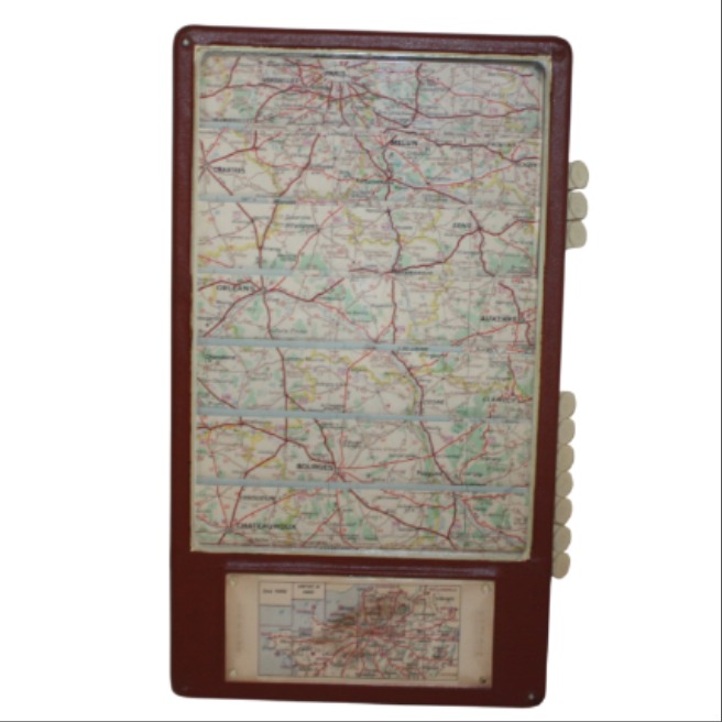 Carte routière de France à mécanisme METEOR (1956) - Photo 5